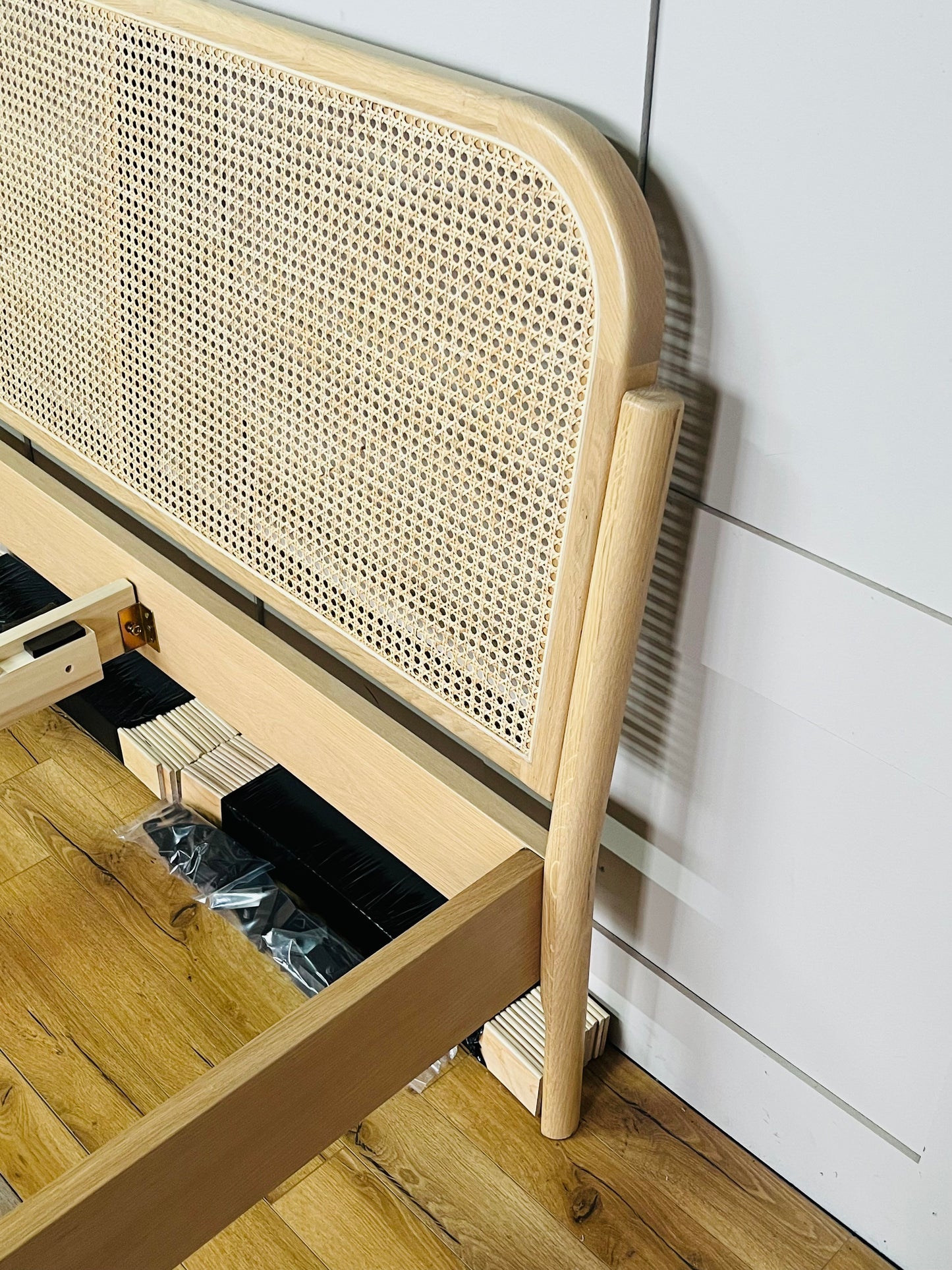 John Lewis Rattan Bed Frame, Double Rrp £629