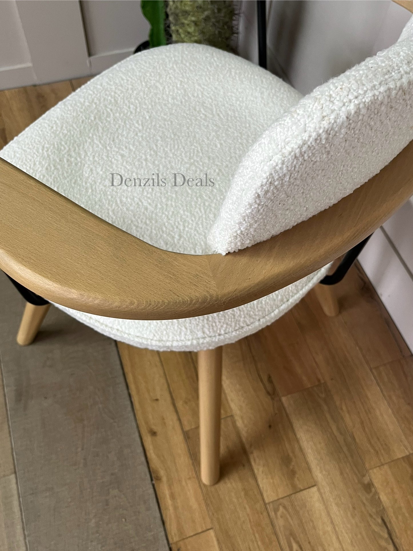 John Lewis Soren Office Chair, Ivory/Natural R52