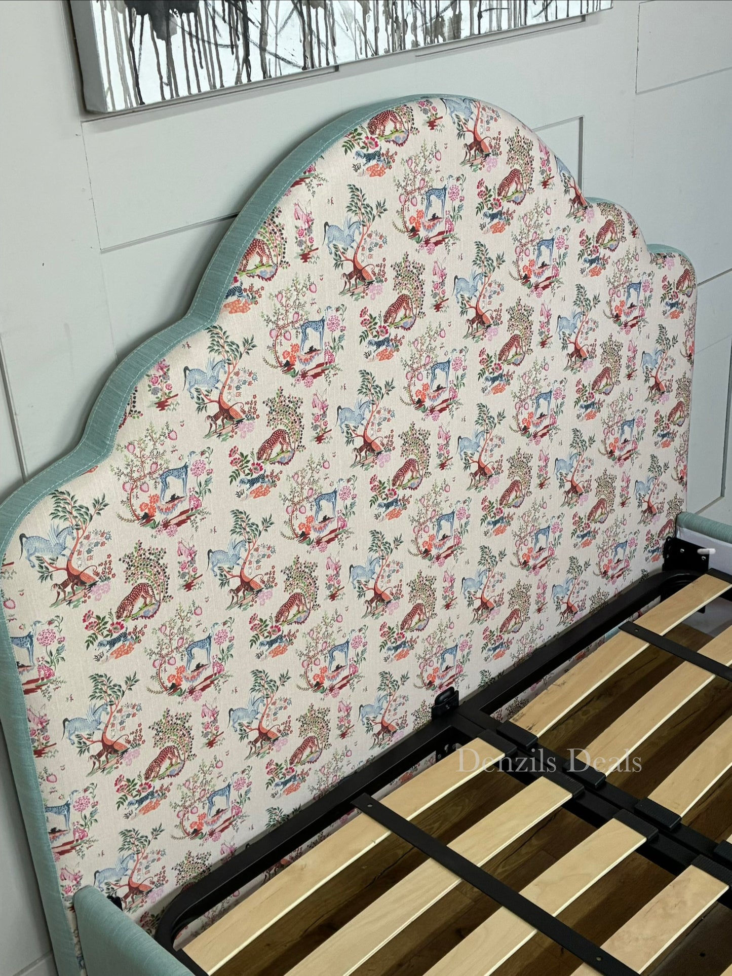 DFS Cath Kidston Flounce Double Bed Frame Rrp £1299