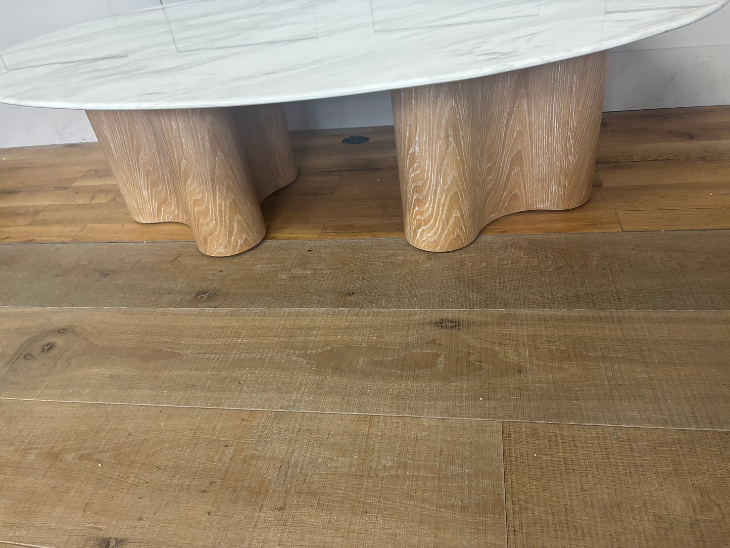 Parc Oval Coffee Table By Nick Scali Alternative Legs Installed