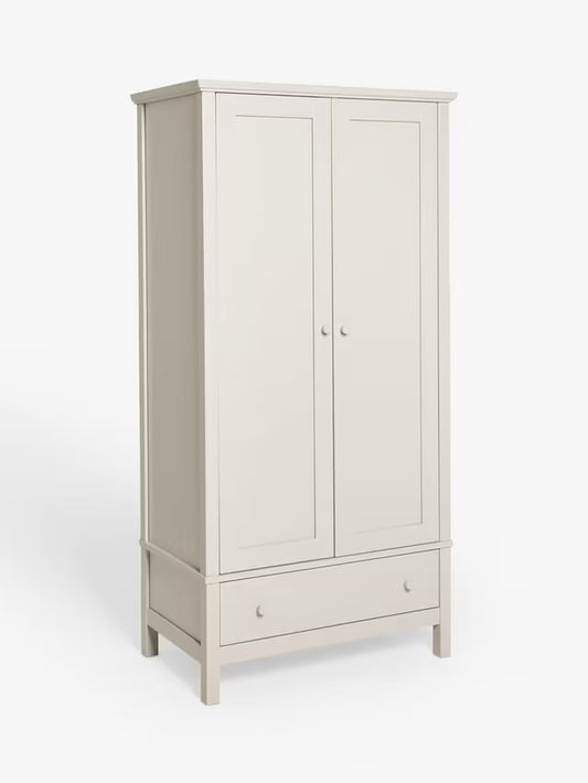 John Lewis Wilton 2 Door Wardrobe Linen