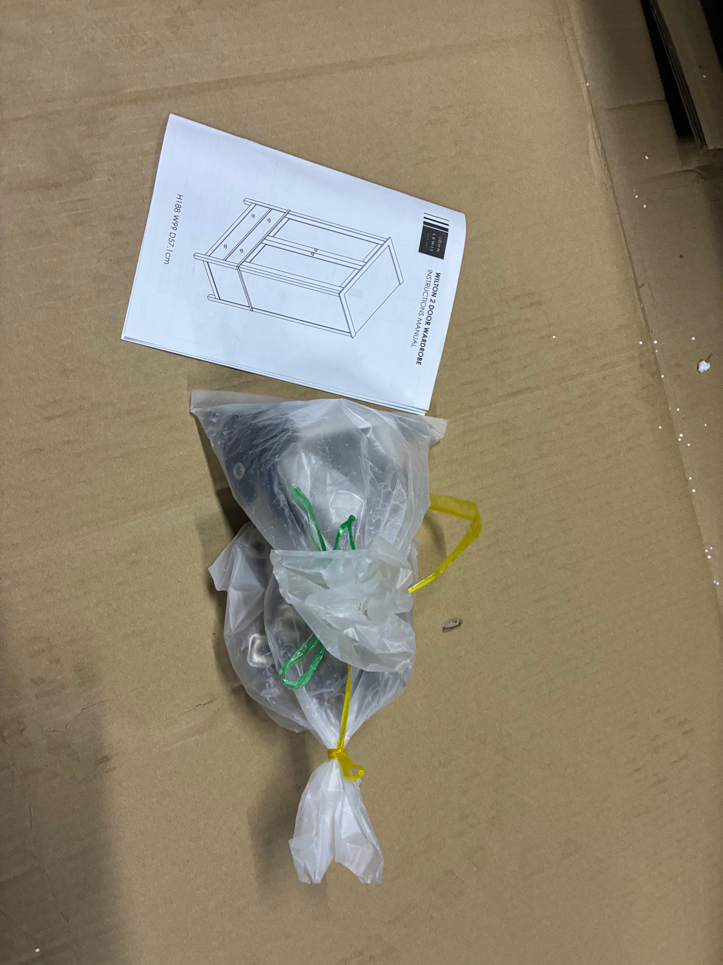 John Lewis Wilton 2 Door Wardrobe Linen