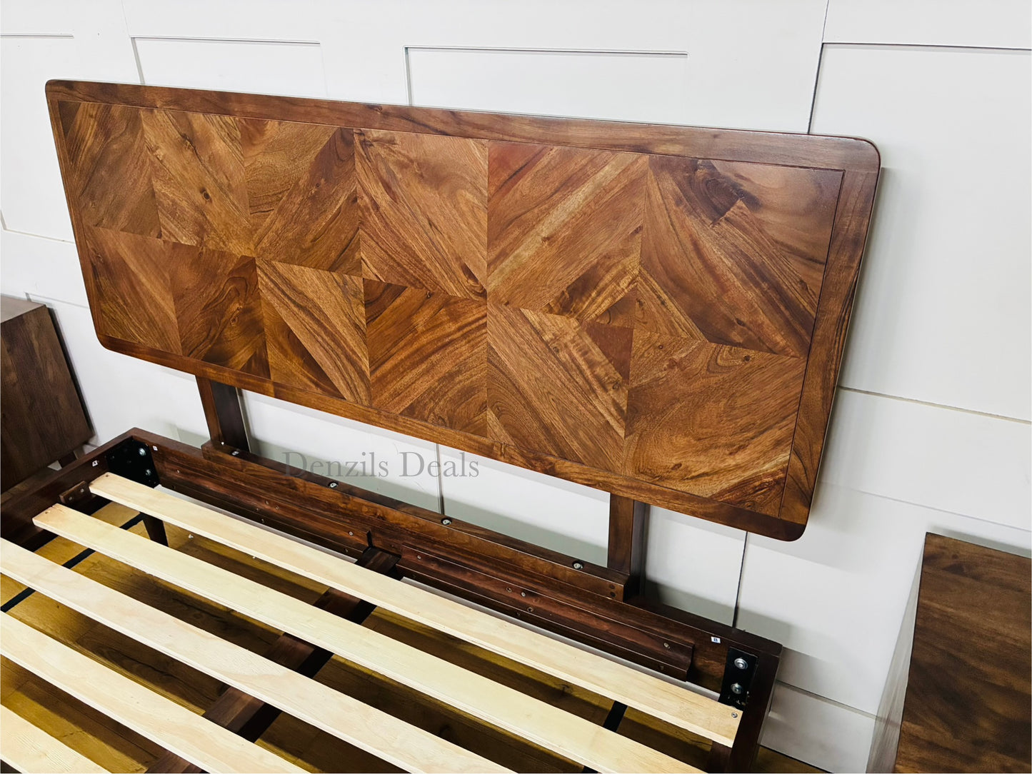 Swoon John Lewis + Swoon Franklin Bed Frame, Double Size, Dark Brown Rrp£799 R22