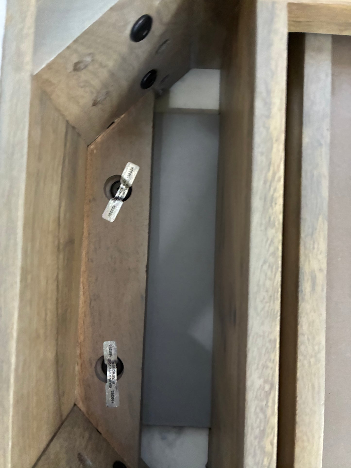 John Lewis Marmo Marble Top 2 Drawer Console Table Rrp £780 R62