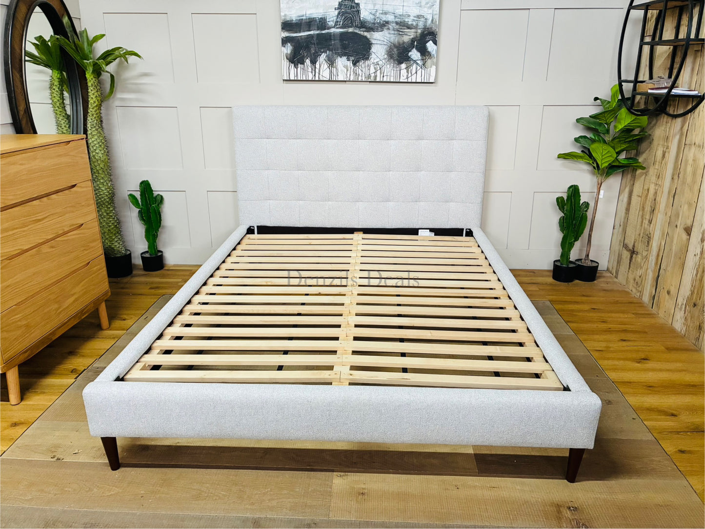 West Elm Emmett King Size Bed