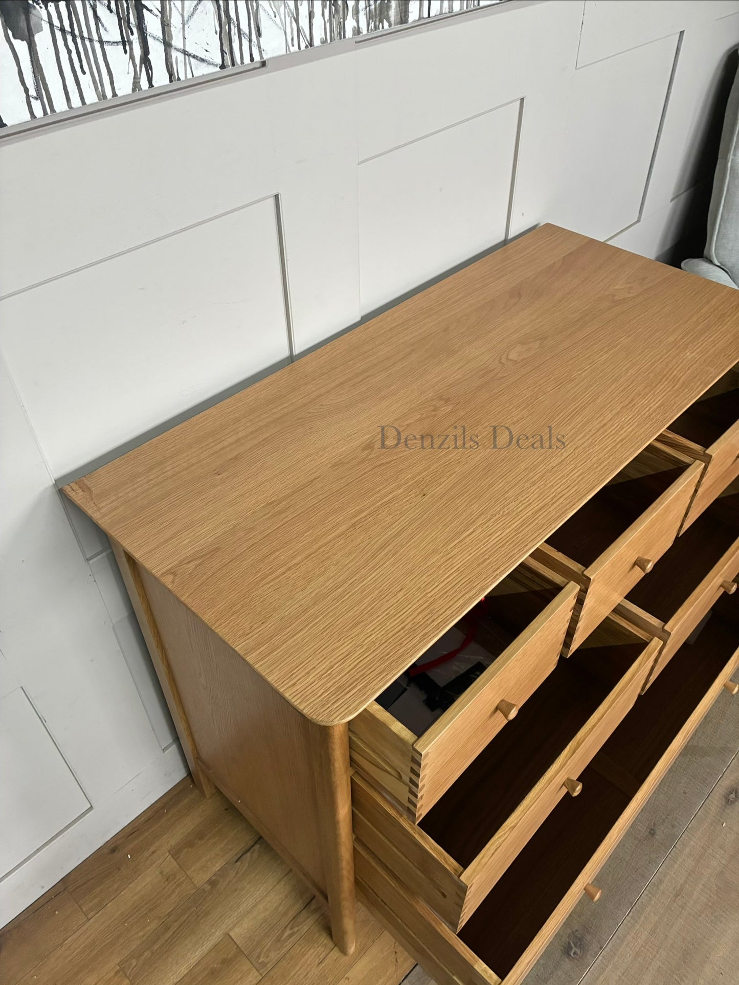 John Lewis Essence 6 Drawer Chest, Oak FSC 100%