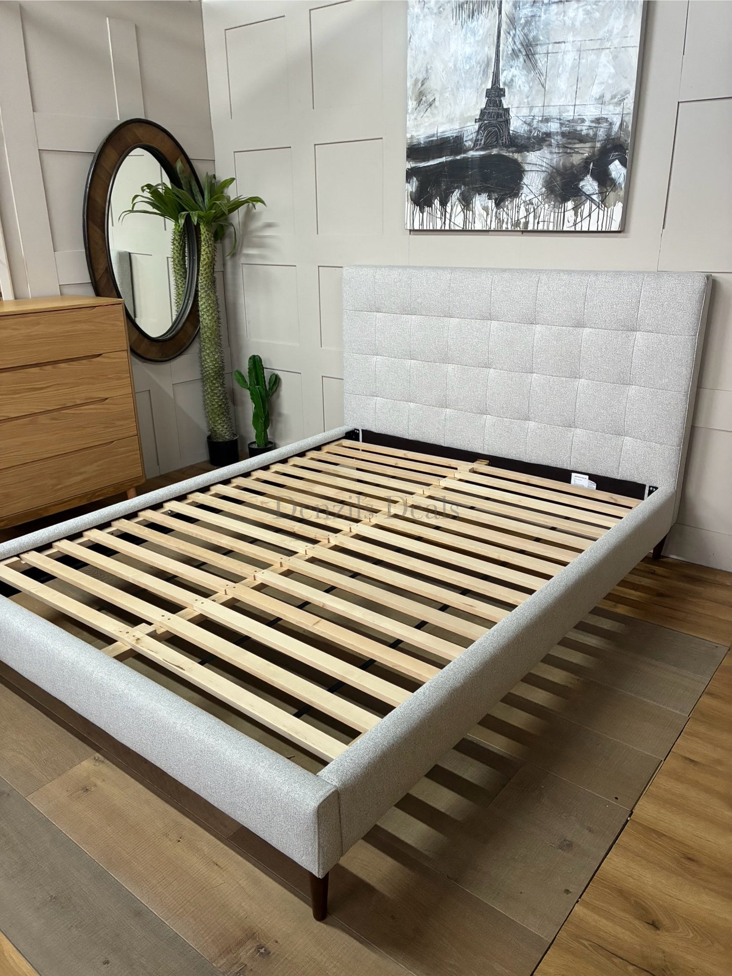 West Elm Emmett King Size Bed