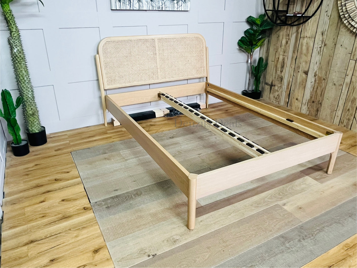 John Lewis Rattan Bed Frame, Double Rrp £629