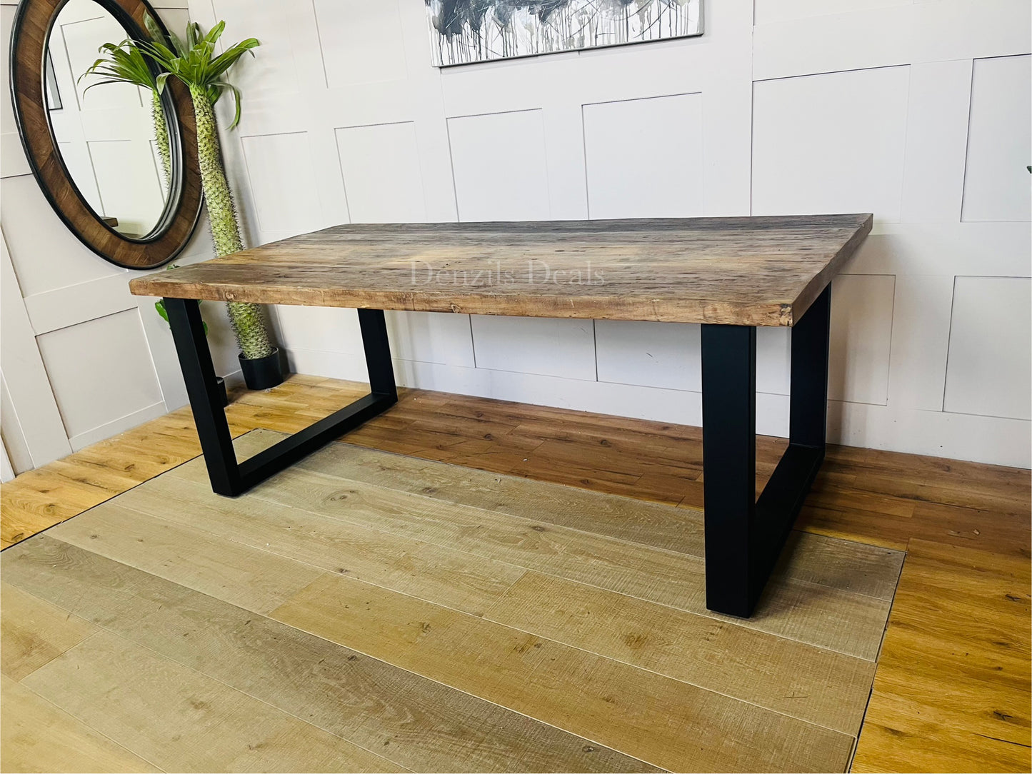 Java Sleeper Wood Rectangular 200cm Dining Table R22
