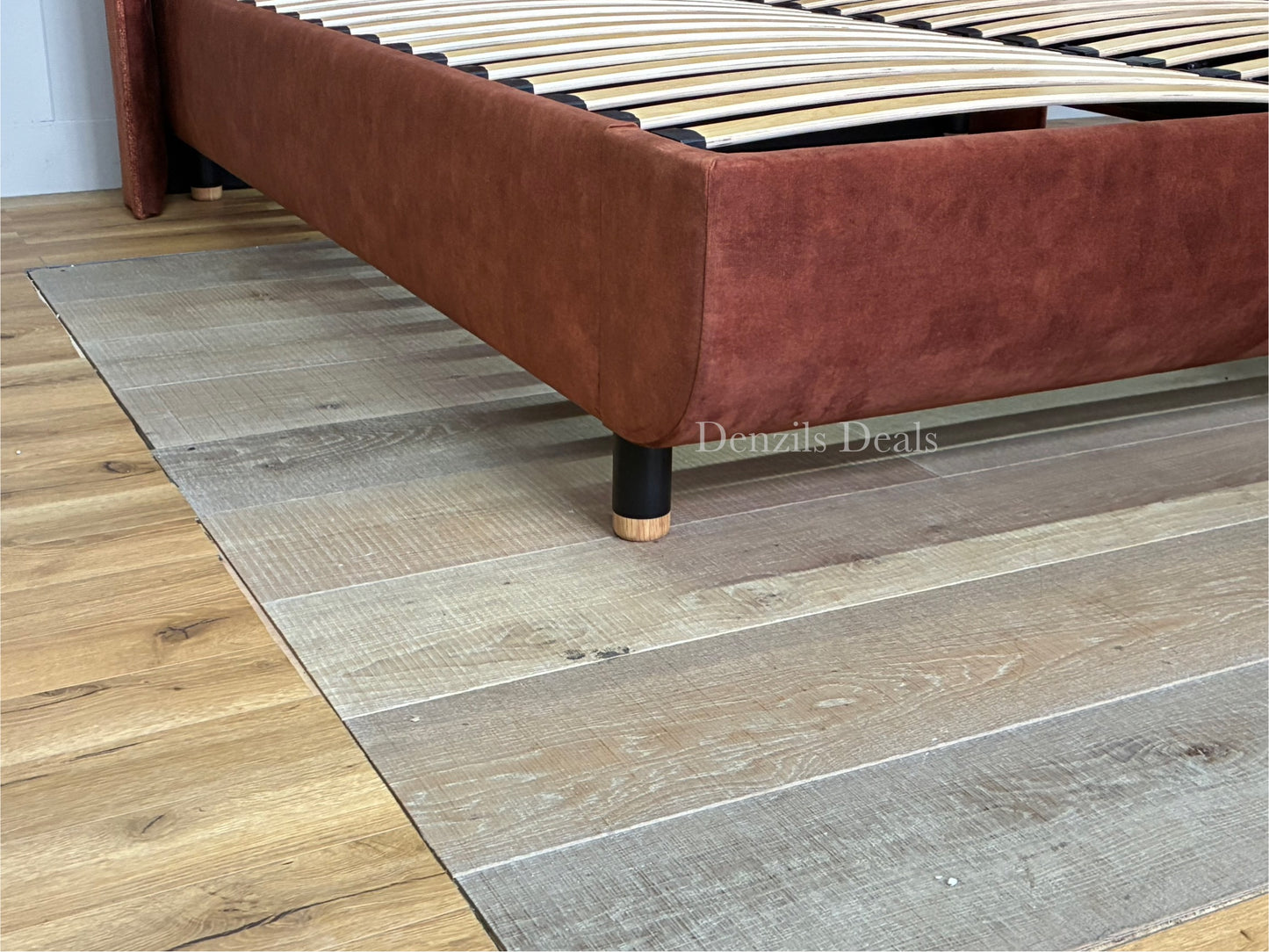 Tempur Arc™ Luxury Upholstered Ottoman Supper King Size Bed Frame