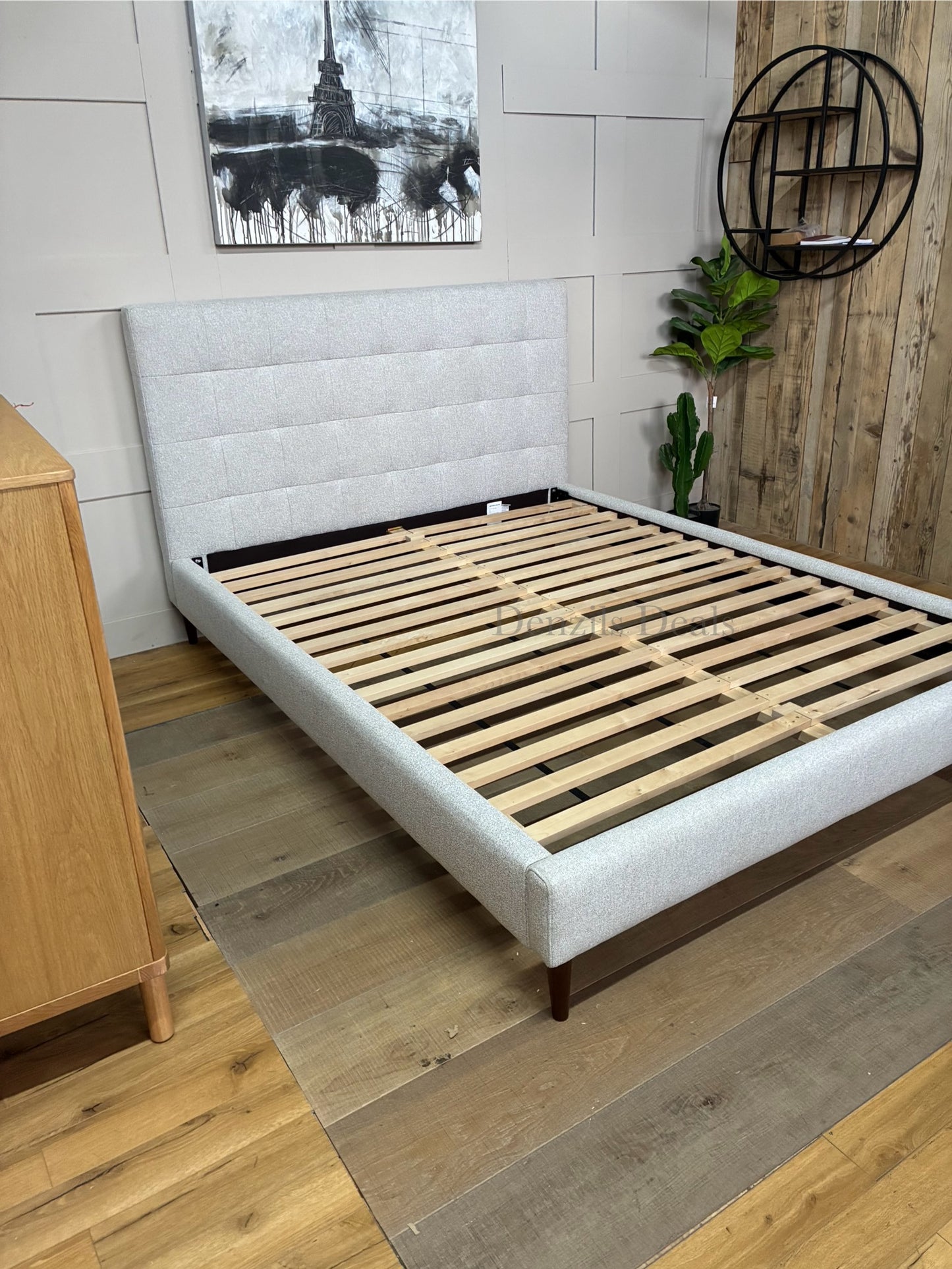 West Elm Emmett King Size Bed