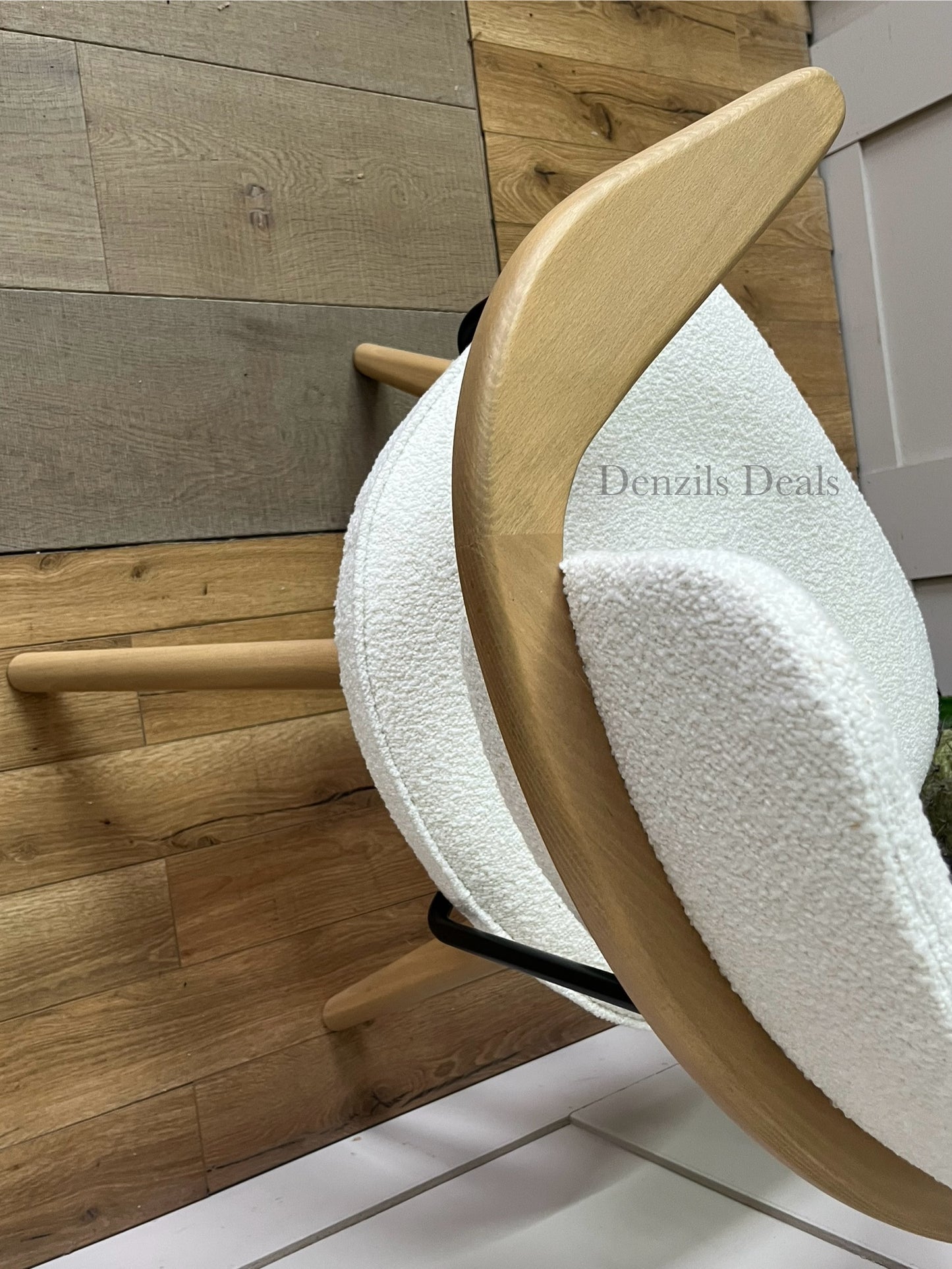 John Lewis Soren Office Chair, Ivory/Natural R52