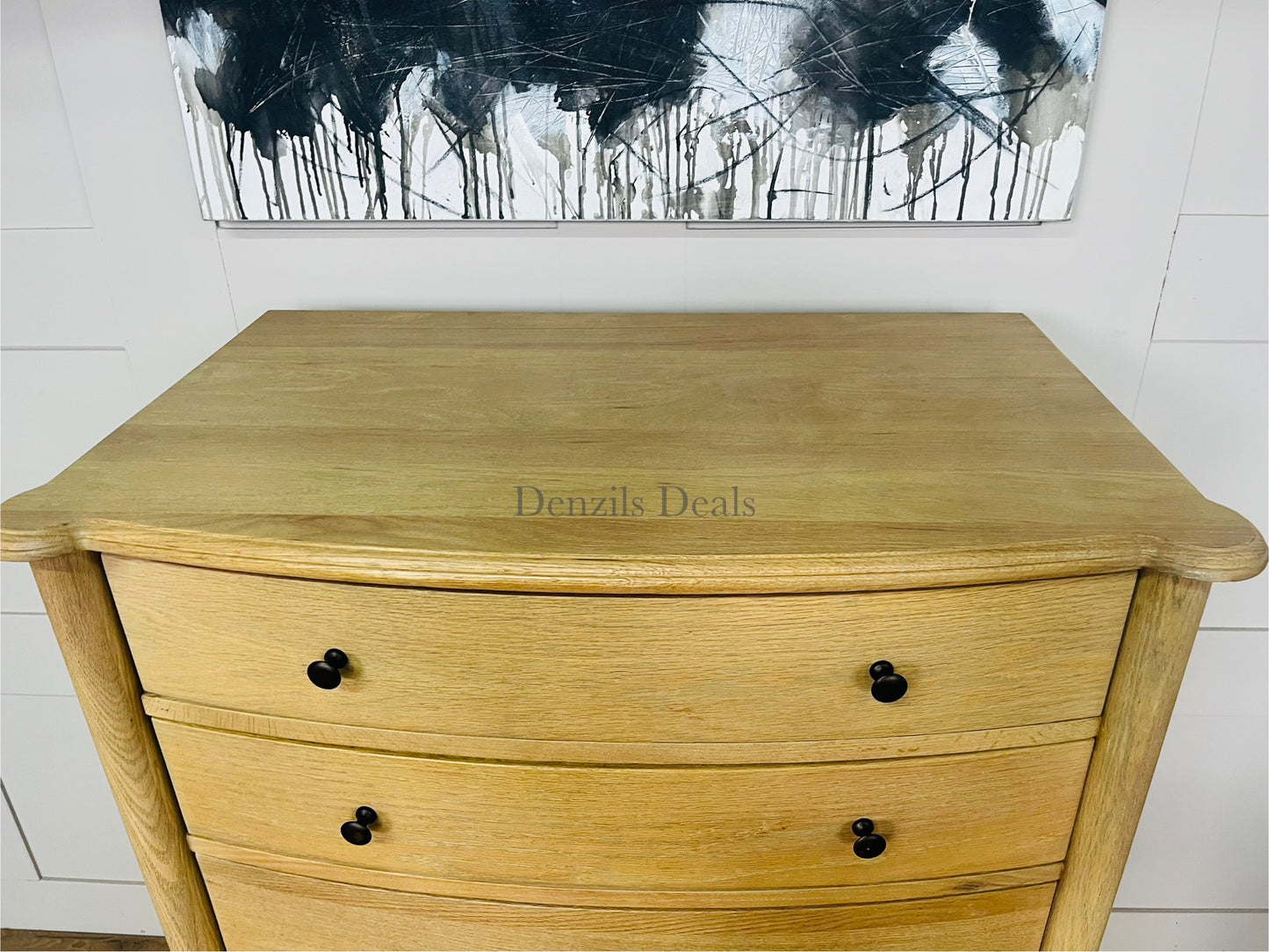 John Lewis Louis 5 Drawer Chest, Oak Rep £899