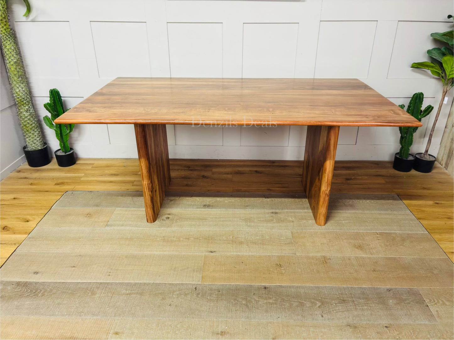 Gallery Direct Home Natural Eddleston 6 Seater Dining Table 180cm Rrp £1100