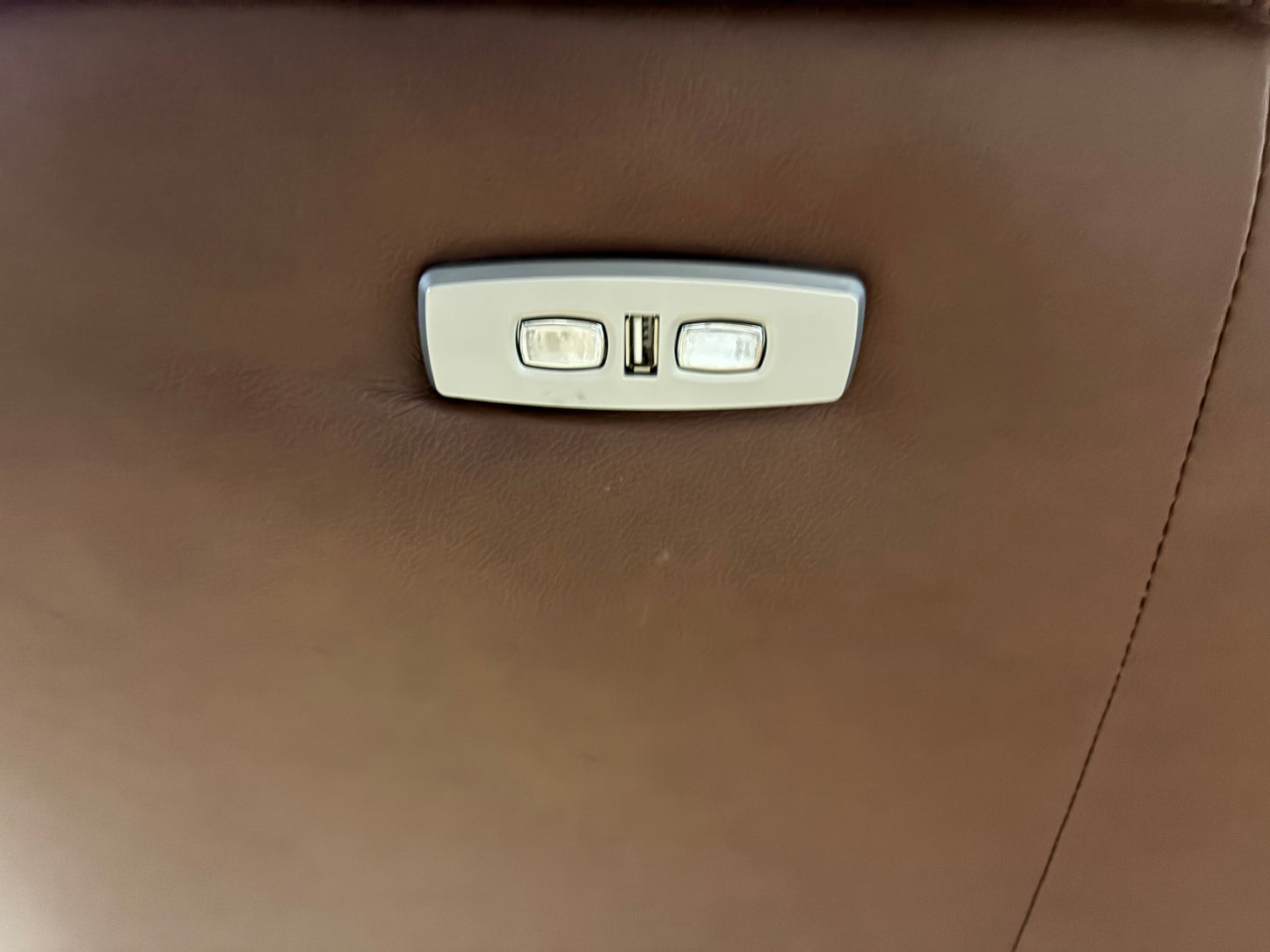 Selby 3 Seater Electric Recliner. Virgo Chestnut Leather