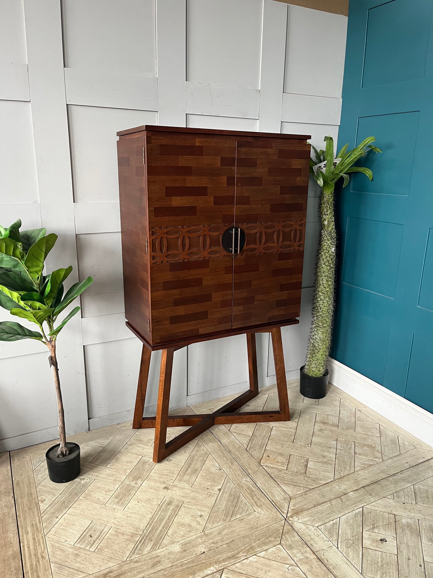 John Lewis Gallery Direct Boho Storage Cabinet, Brown #7323/13