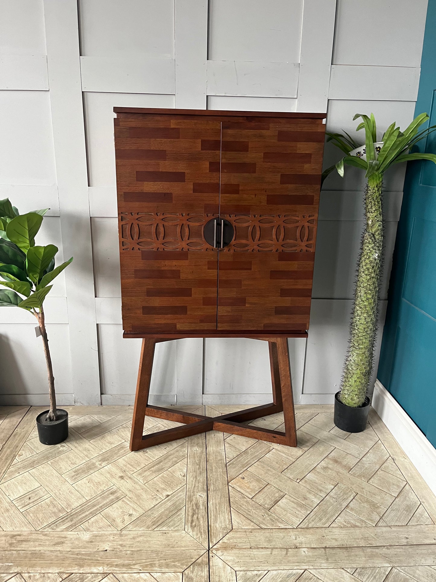 John Lewis Gallery Direct Boho Storage Cabinet, Brown #7323/13
