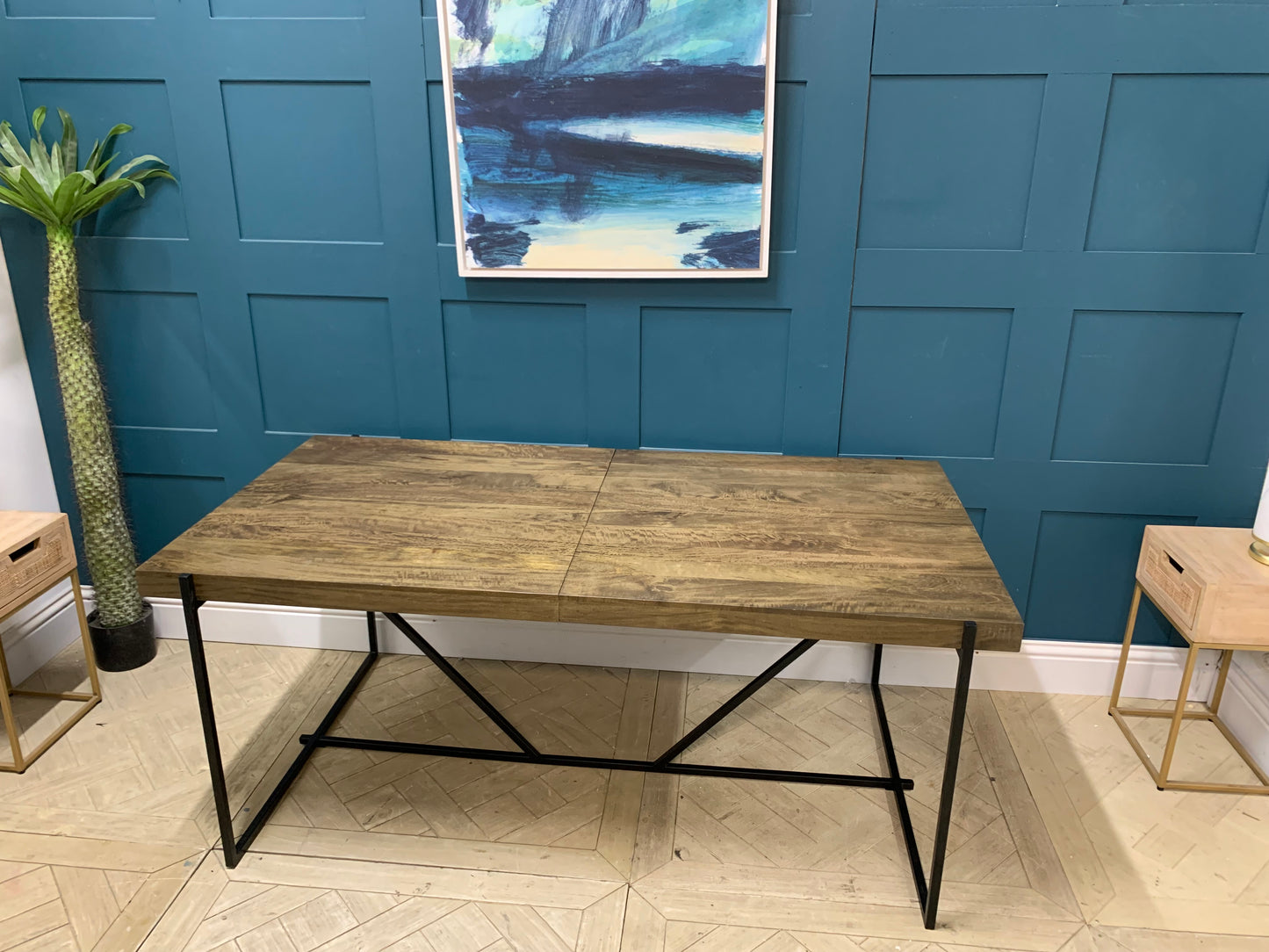 MADE.com Morland 6-8 Seat Dining Table, Dark