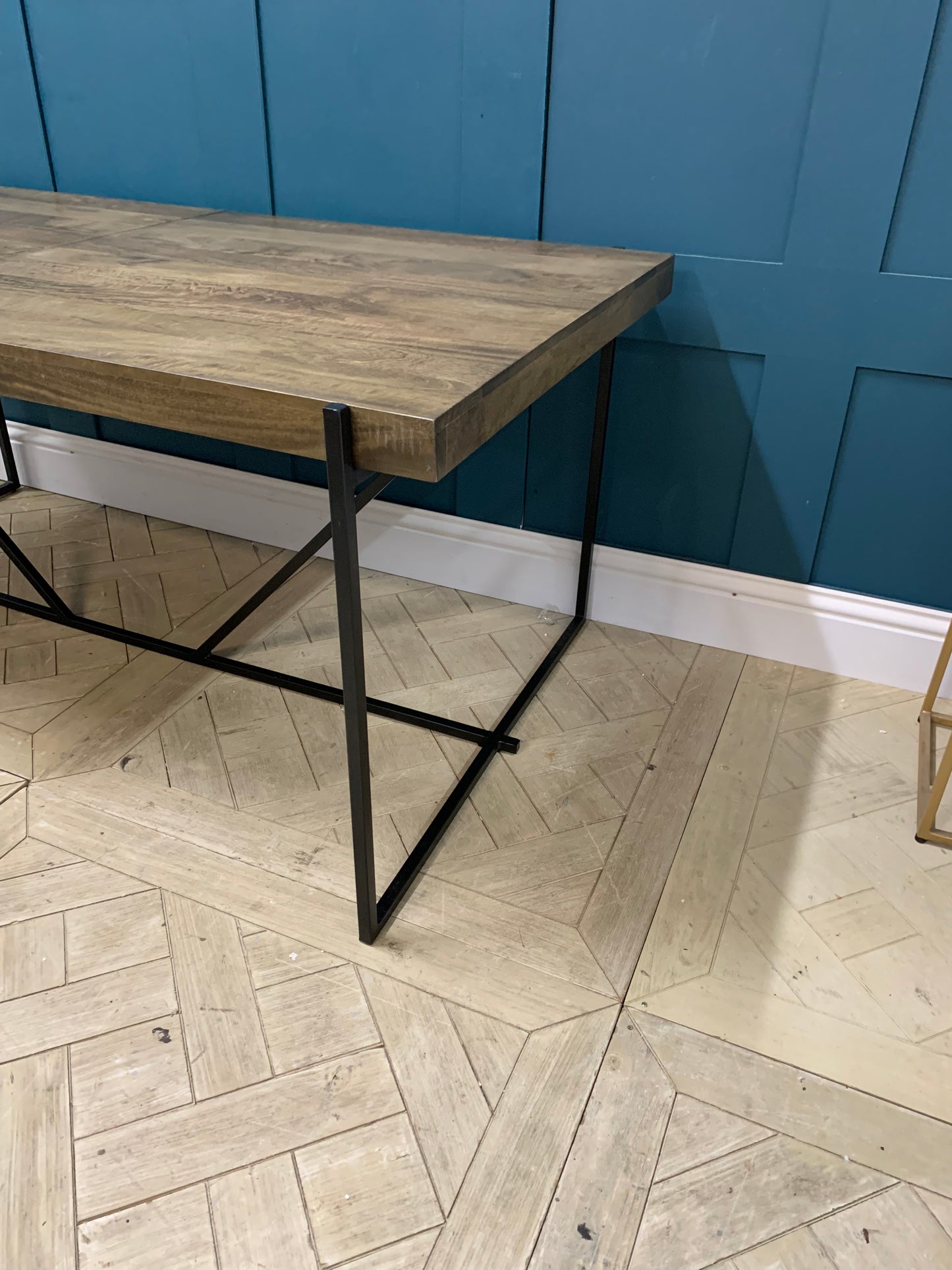 MADE.com Morland 6-8 Seat Dining Table, Dark
