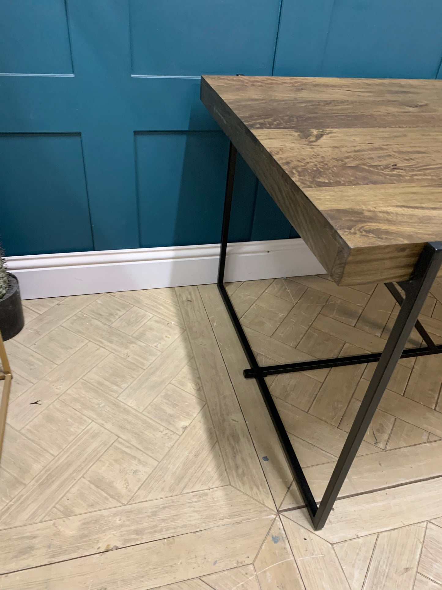 MADE.com Morland 6-8 Seat Dining Table, Dark