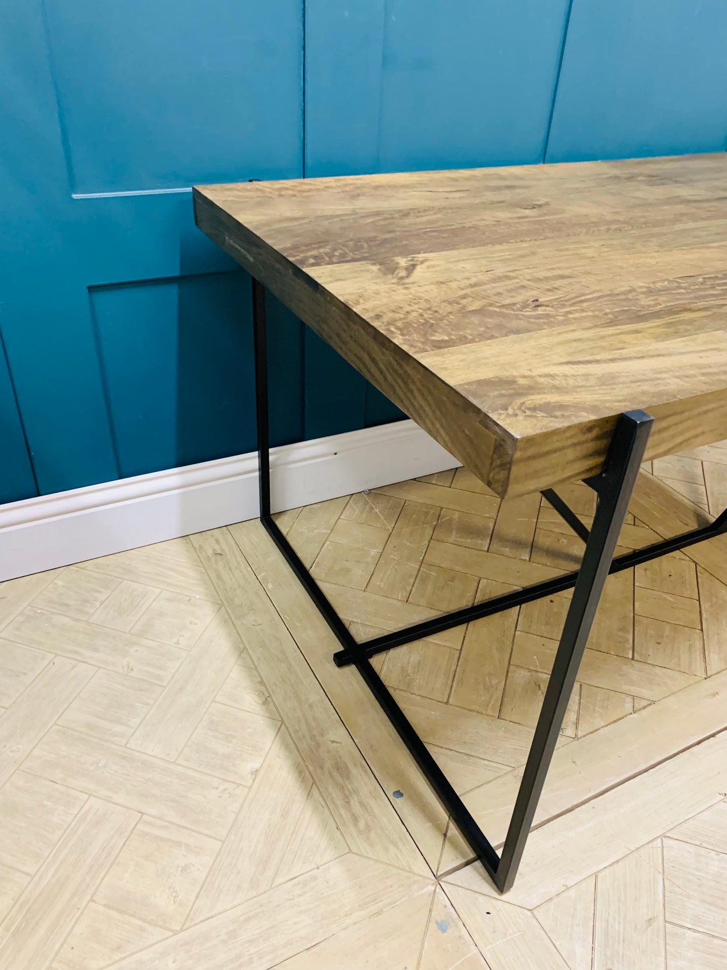 MADE.com Morland 6-8 Seat Dining Table, Dark