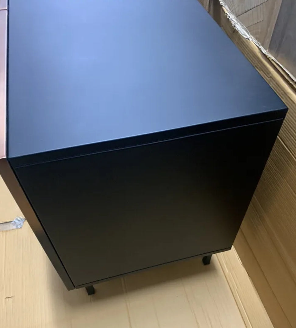 Made.com Sulta Wide Sideboard in Brass & Black Ombre #8659/18