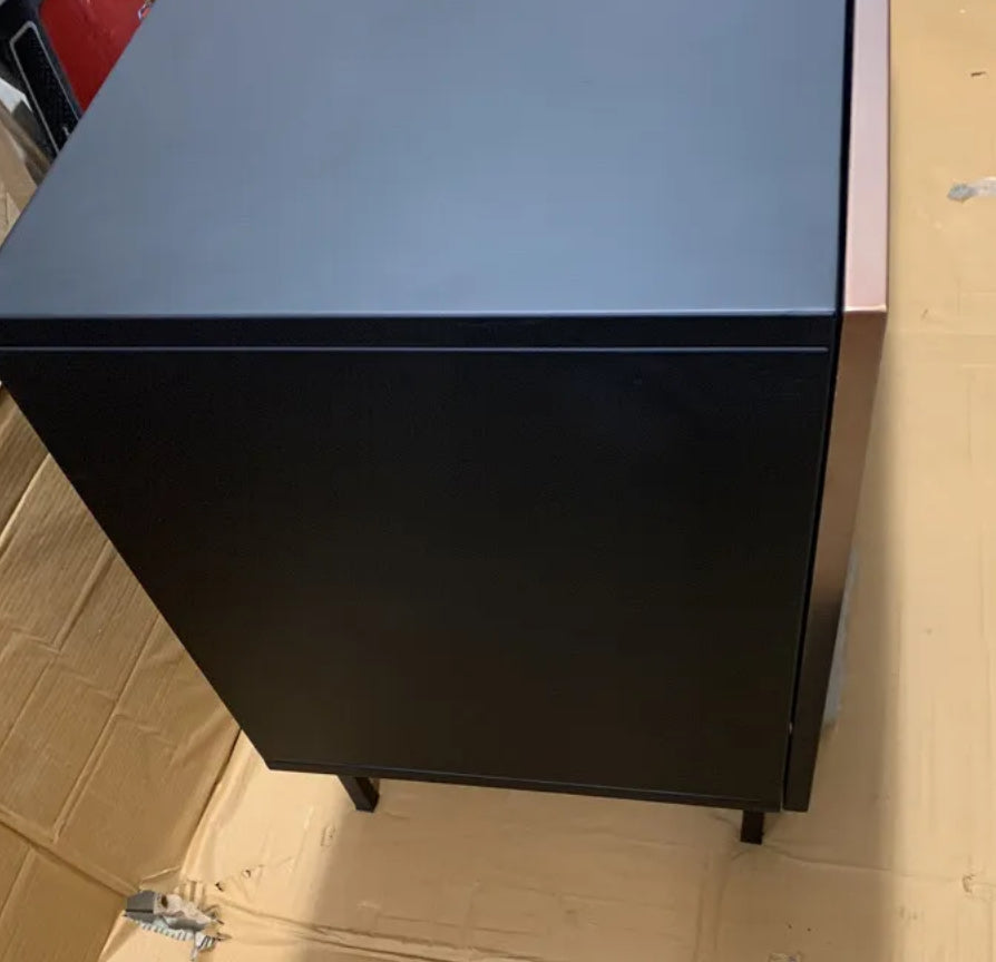 Made.com Sulta Wide Sideboard in Brass & Black Ombre #8659/18