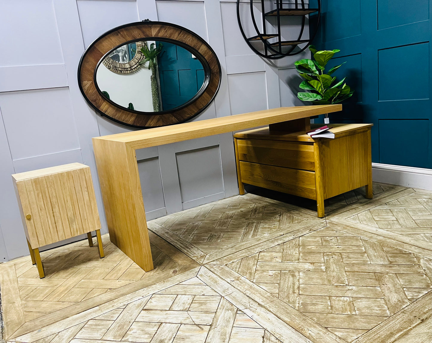 AM.PM Mikube L175cm Oak Desk top