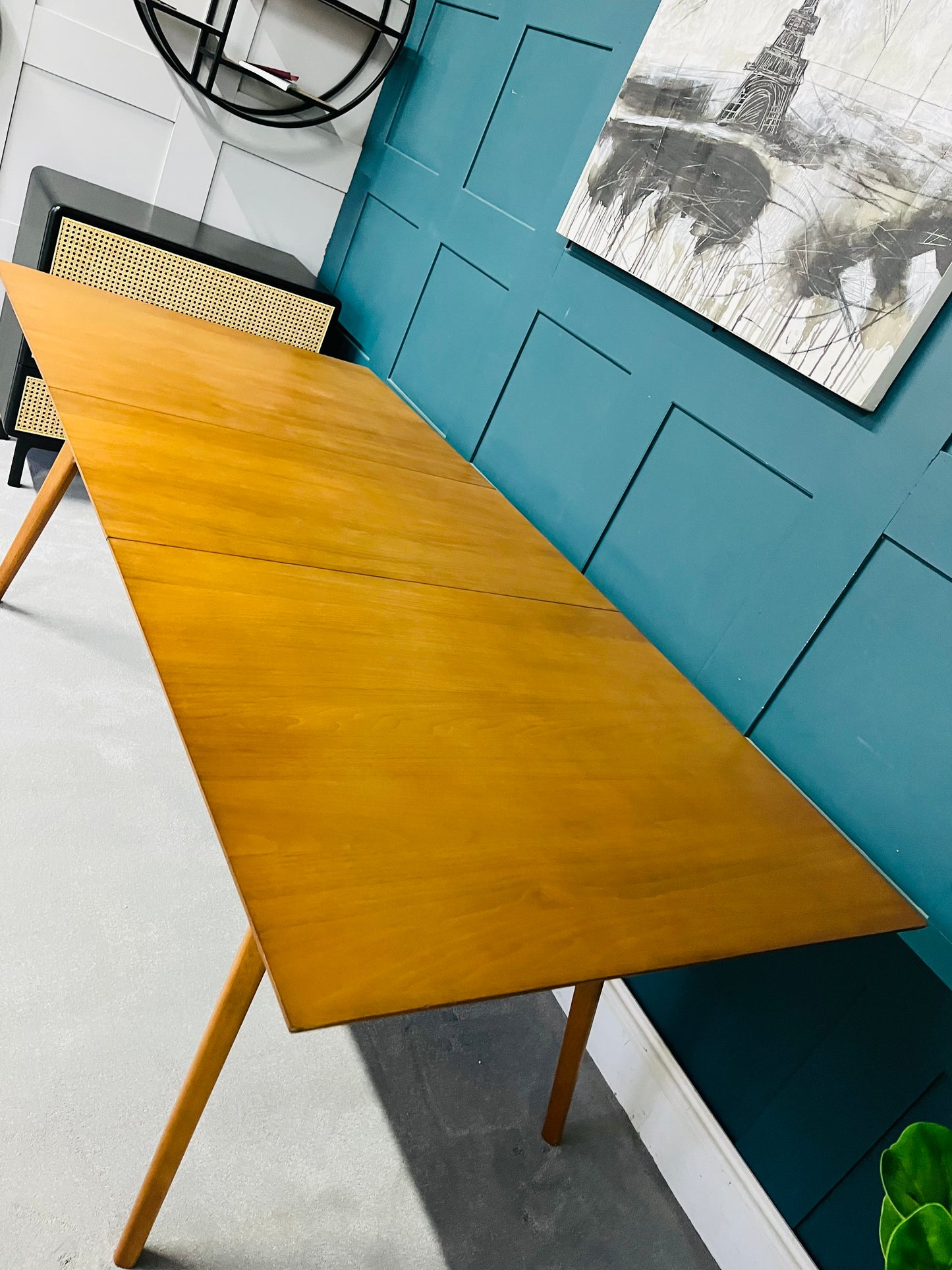 West elm Mid Century Extendable dining table 152cm - 203cm R14