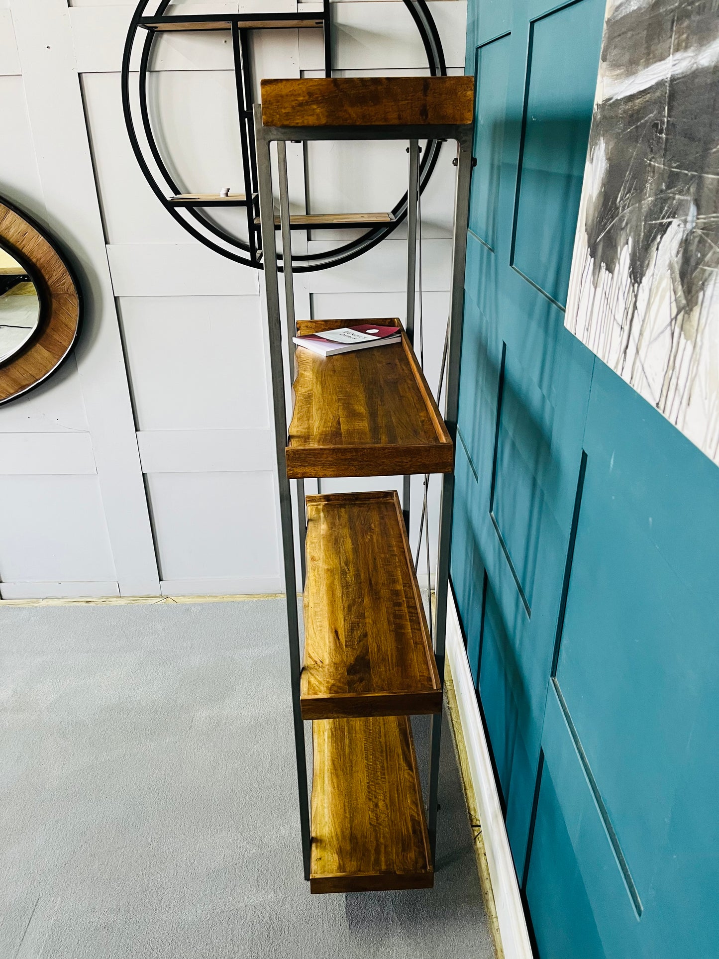Taskers Live Edge Tall Shelf