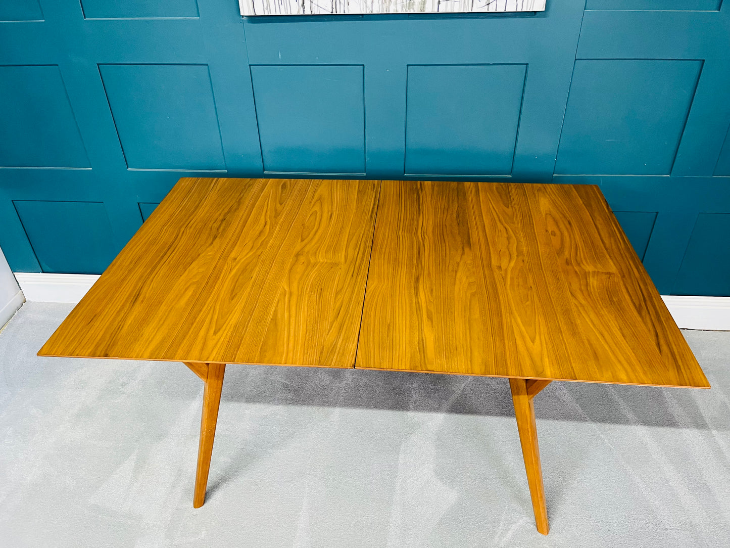 West elm Mid Century dining table 152cm *No Leaf*