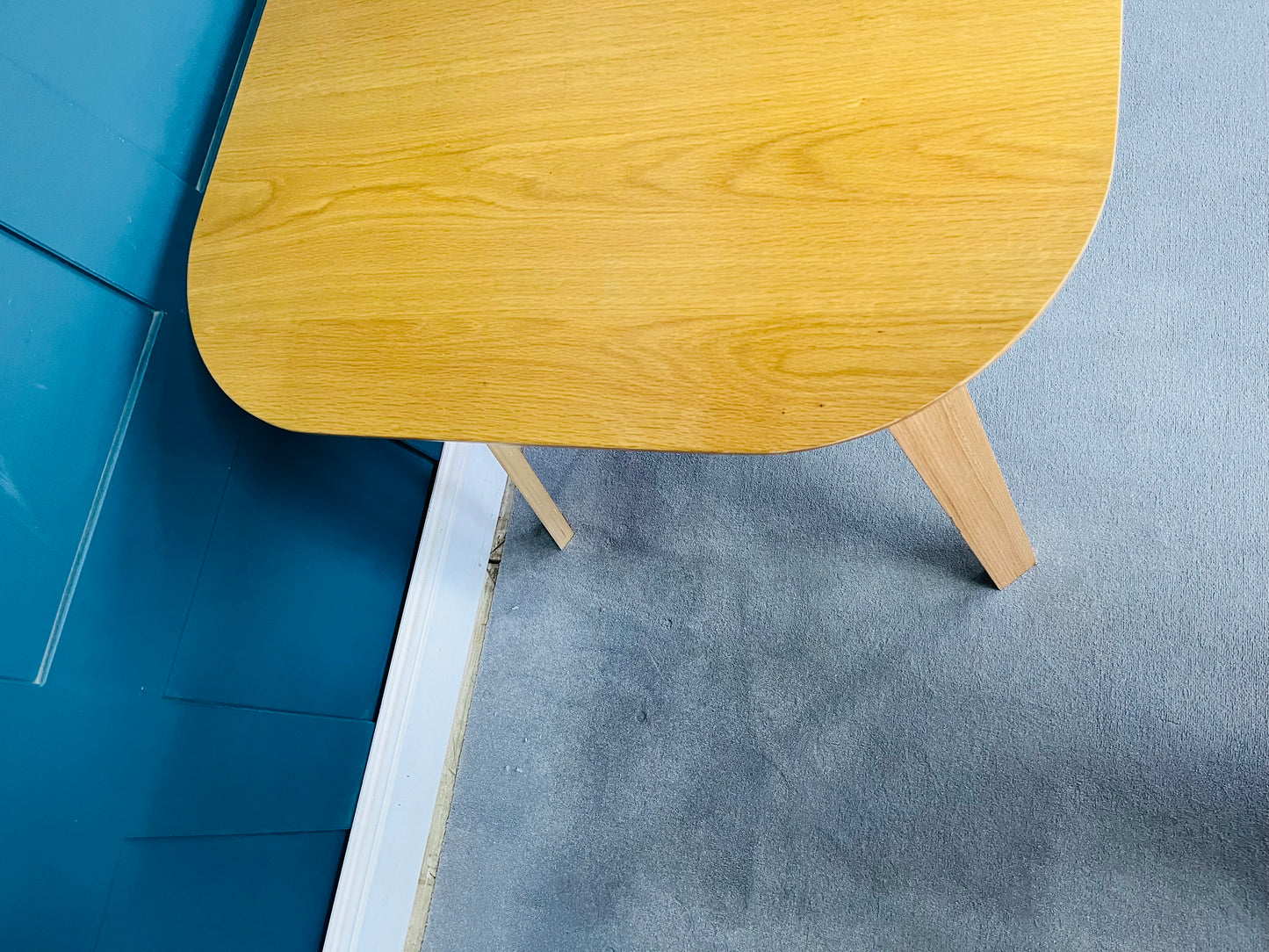 John Lewis Anton 6 Seater Extending Dining Table, Oak*no Leaf* R15.)
