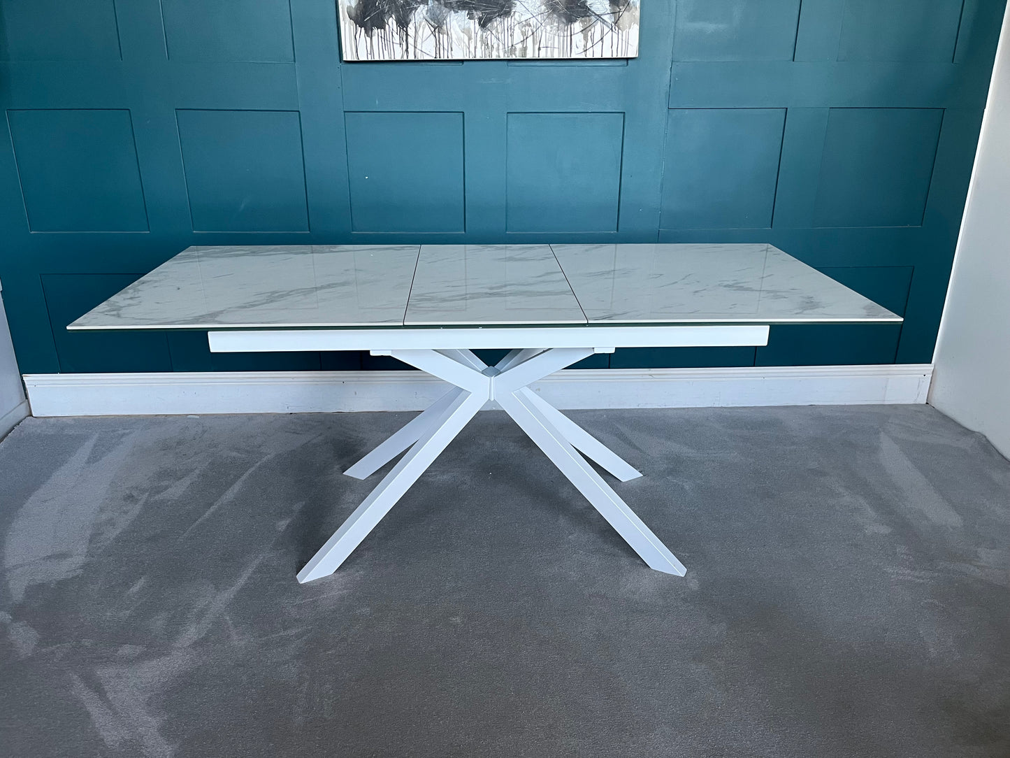 Dfs Dwell Bolzano Extending 6-8 Seater Rectangular Dining Table R3/2