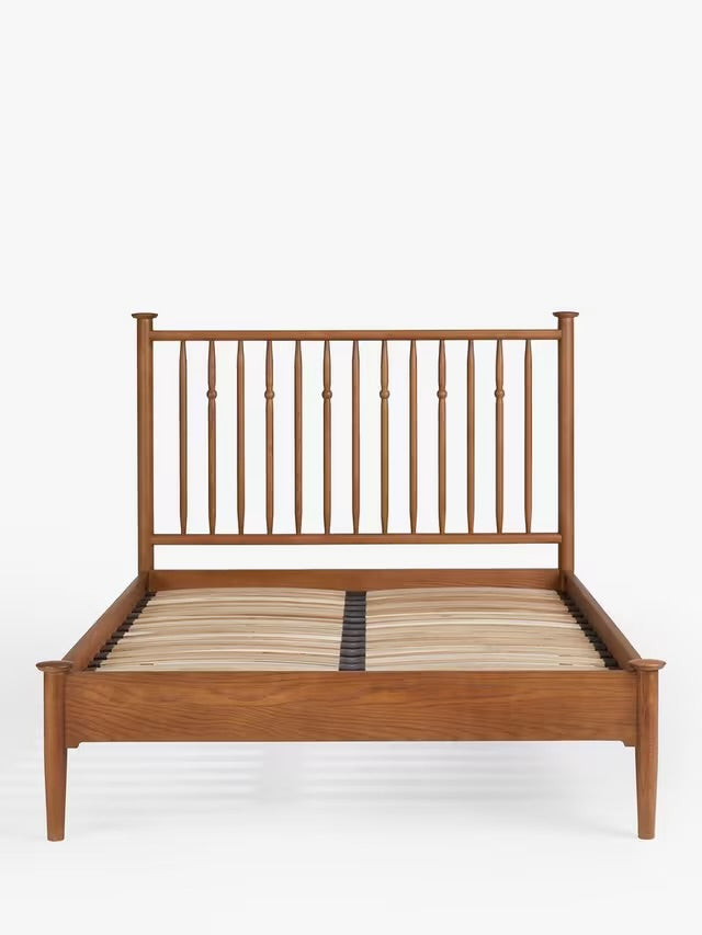 John Lewis Edwin Bed Frame, Super King Size, Stained Oak