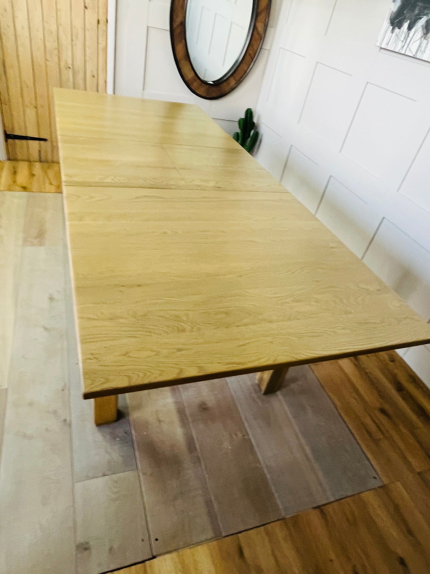 RICHMOND Solid Oak Extending Dining Table. Oak Furniture Land