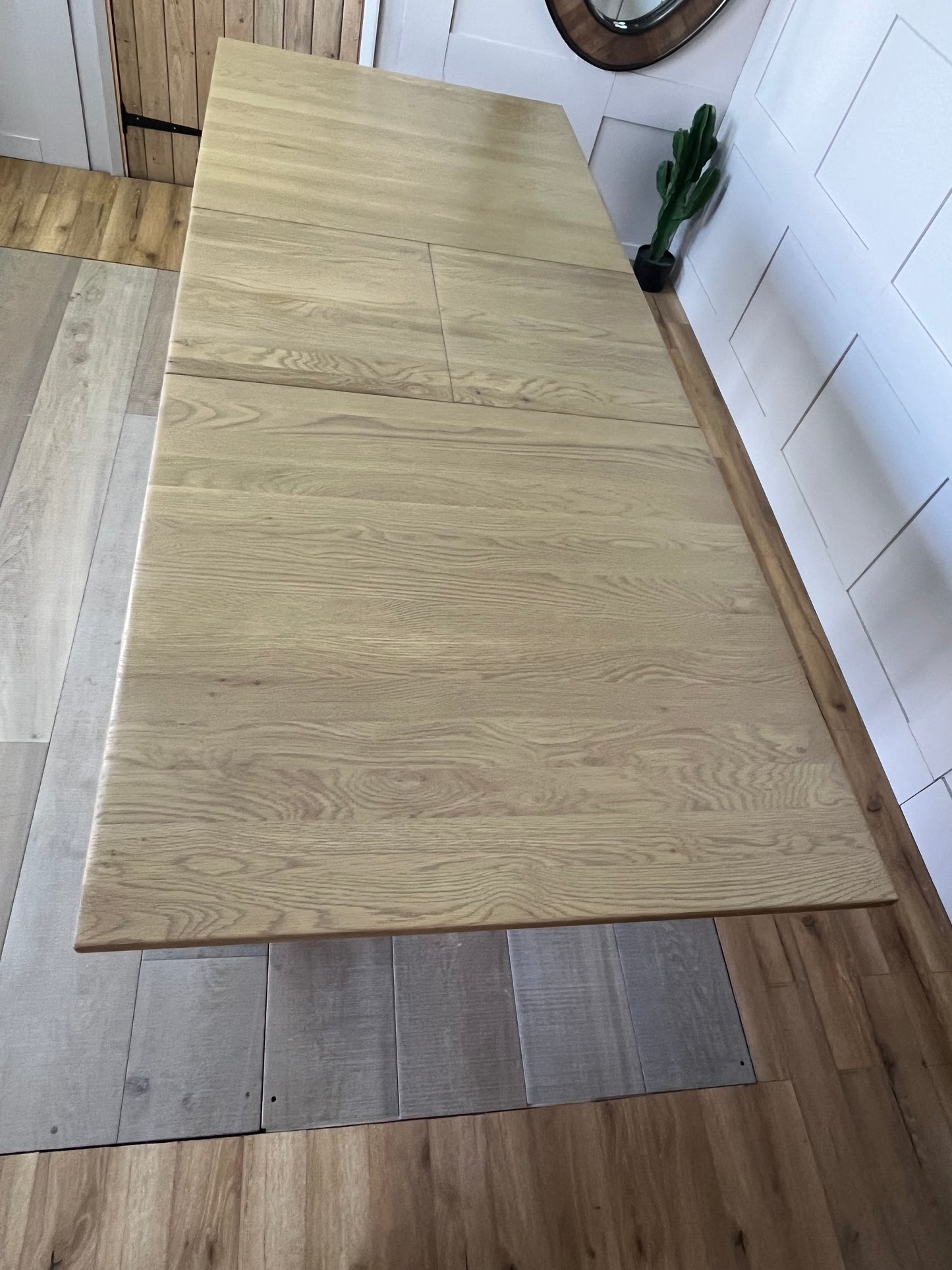 RICHMOND Solid Oak Extending Dining Table. Oak Furniture Land