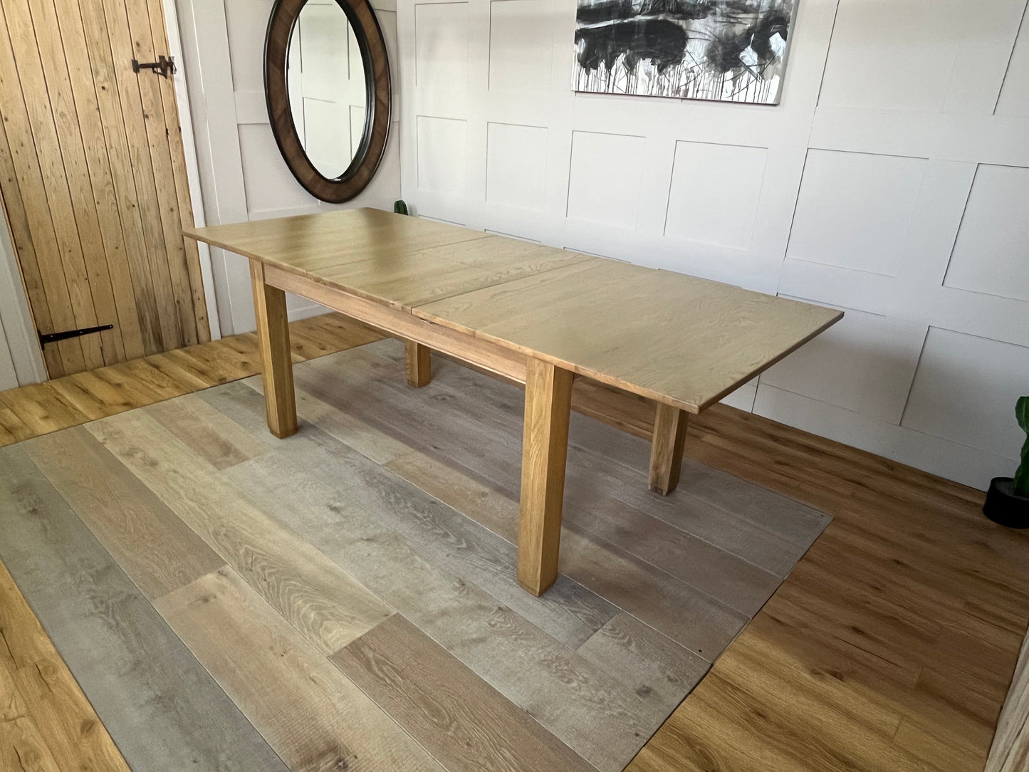 RICHMOND Solid Oak Extending Dining Table. Oak Furniture Land