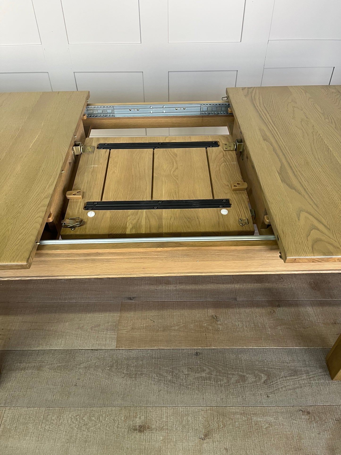 RICHMOND Solid Oak Extending Dining Table. Oak Furniture Land