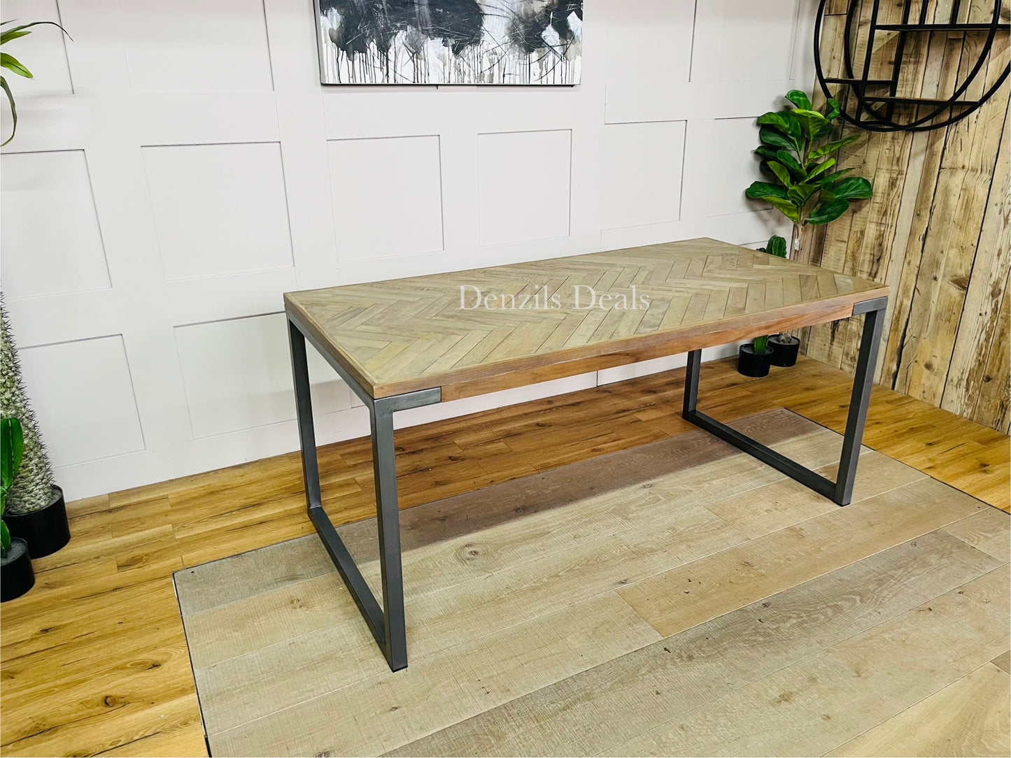 Cumo 160cm Mango Wood Dining Table R19