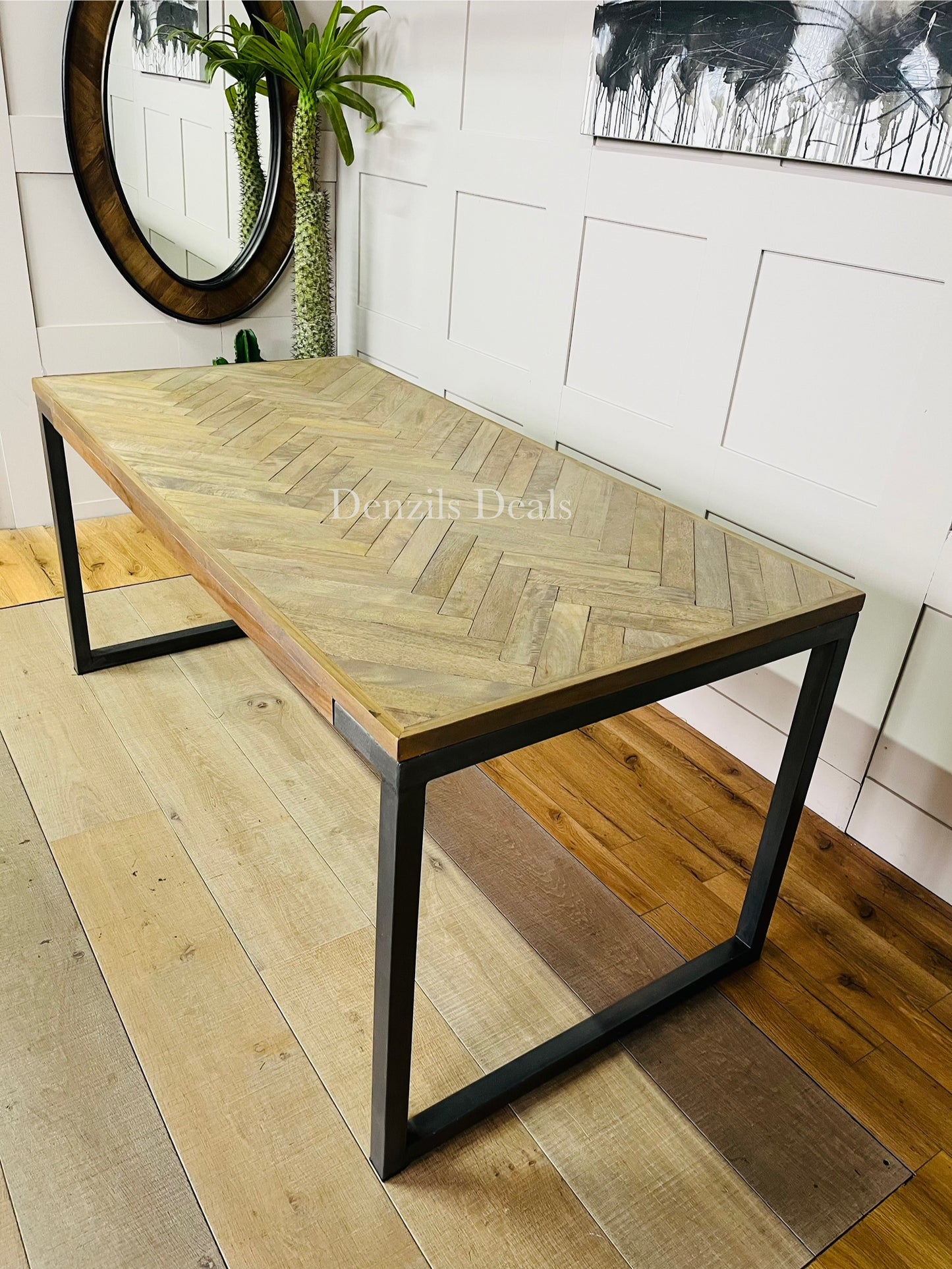 Cumo 160cm Mango Wood Dining Table R19
