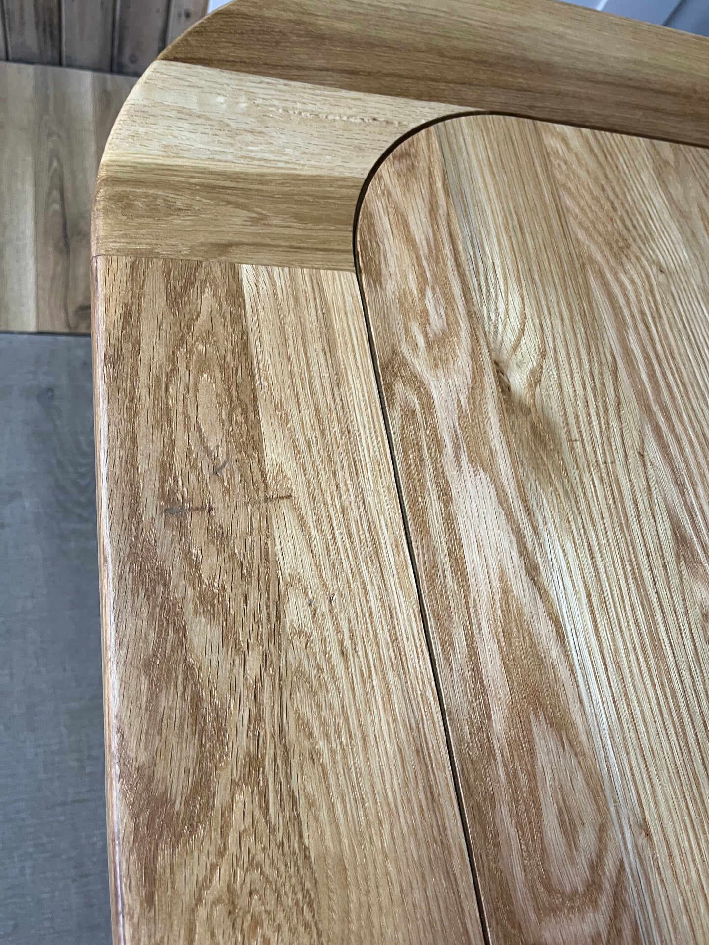 Oak Extendable Dining Table 10-12 Seat Oak Furnitureland Hercules)