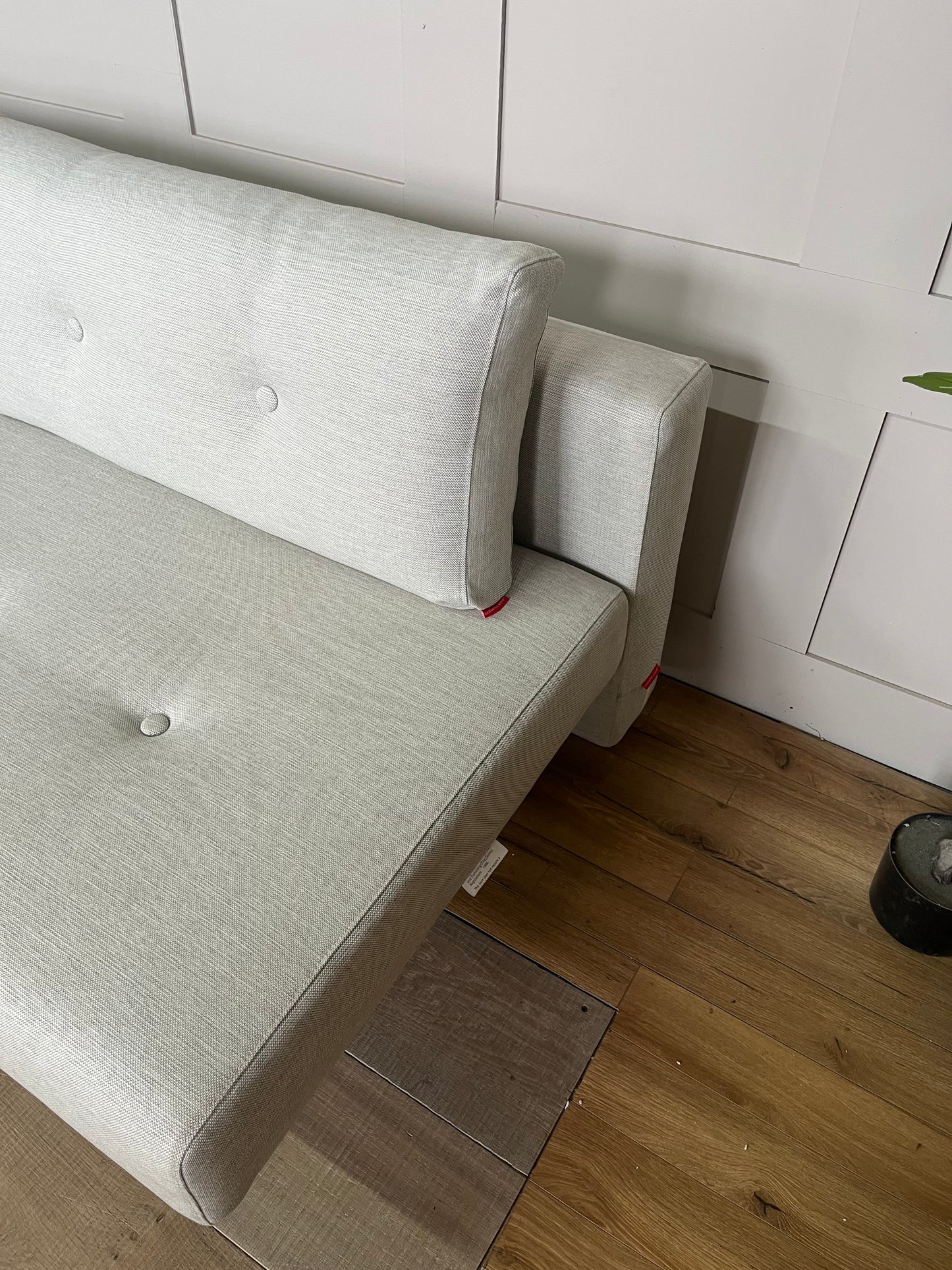 Innovation Living Recast Sofa Bed, Pocket Sprung Mattress, Mixed Dance Natural
