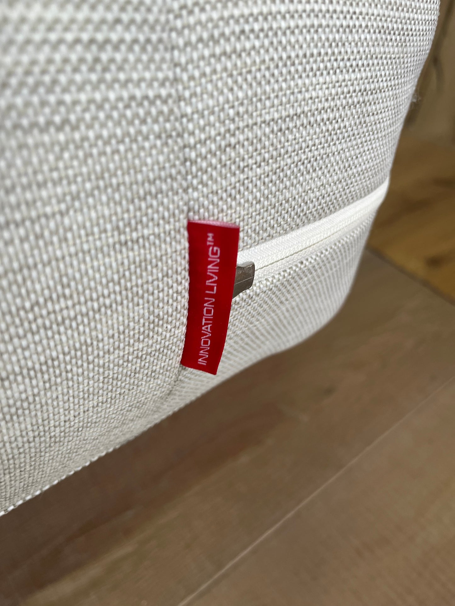Innovation Living Recast Sofa Bed, Pocket Sprung Mattress, Mixed Dance Natural