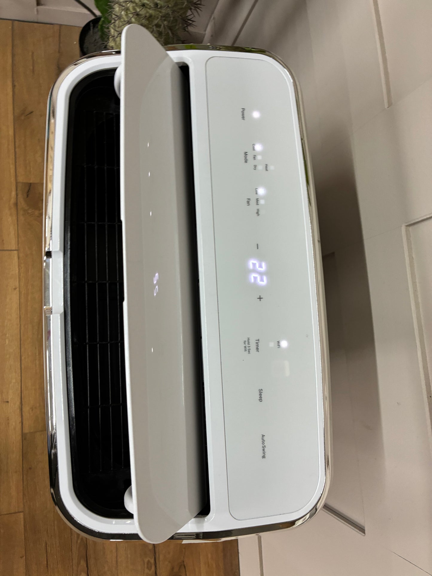 HOMCOM Air Conditioner 14,000 BTU 5 in 1 Mobile - White - 823-050V70WT R45