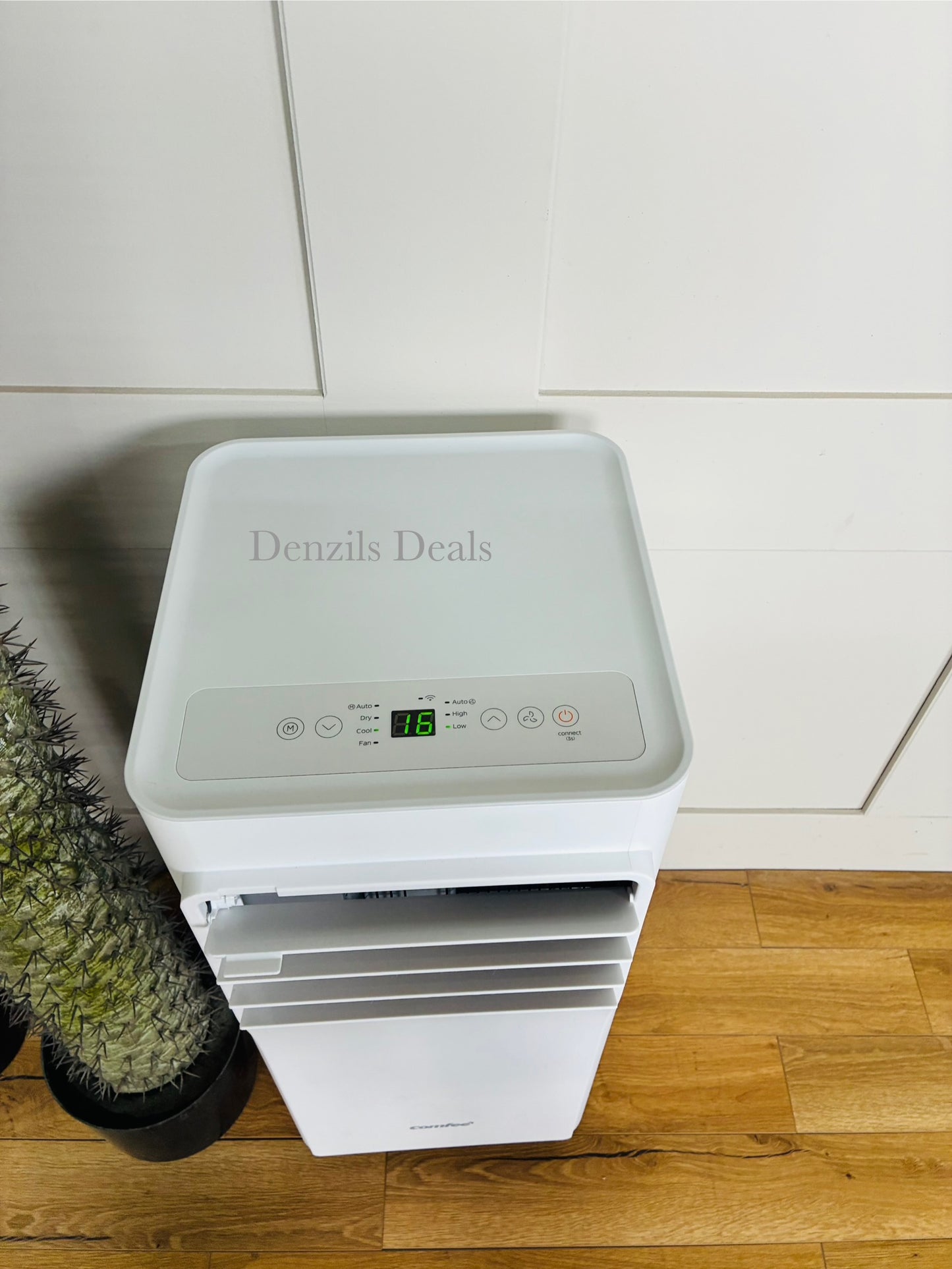 COMFEE 7000 BTU Portable Air Conditioner App Control with Dehumidifier & Fan
