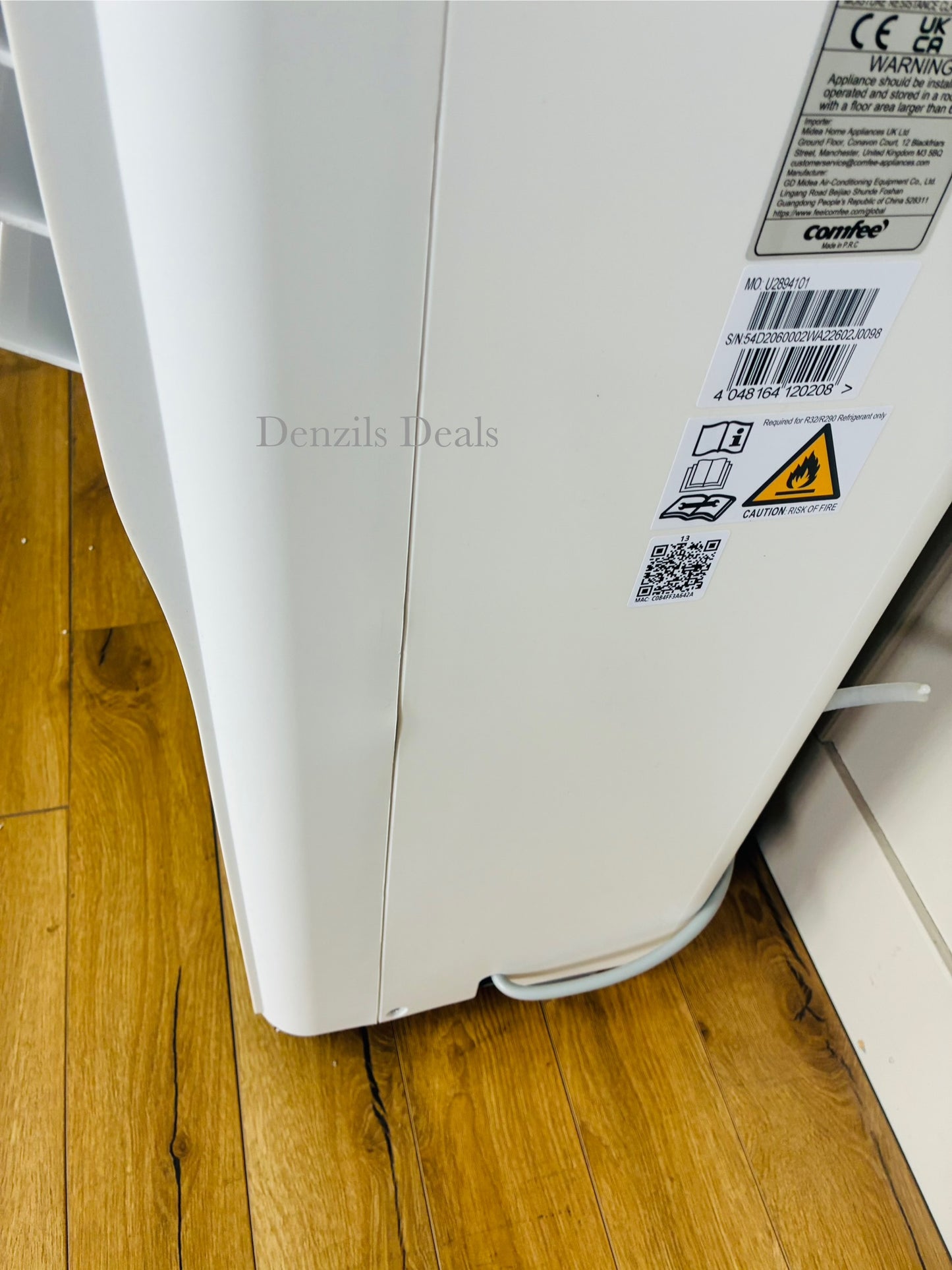 COMFEE 7000 BTU Portable Air Conditioner App Control with Dehumidifier & Fan