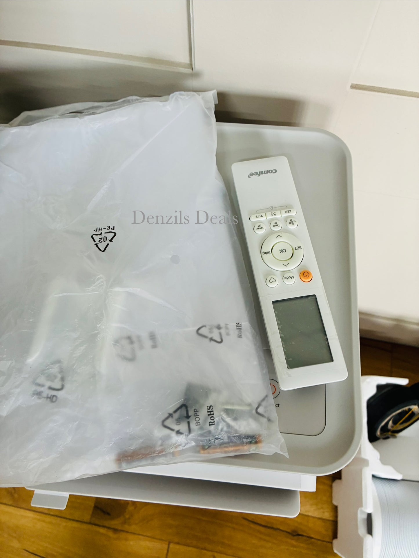 COMFEE 7000 BTU Portable Air Conditioner App Control with Dehumidifier & Fan