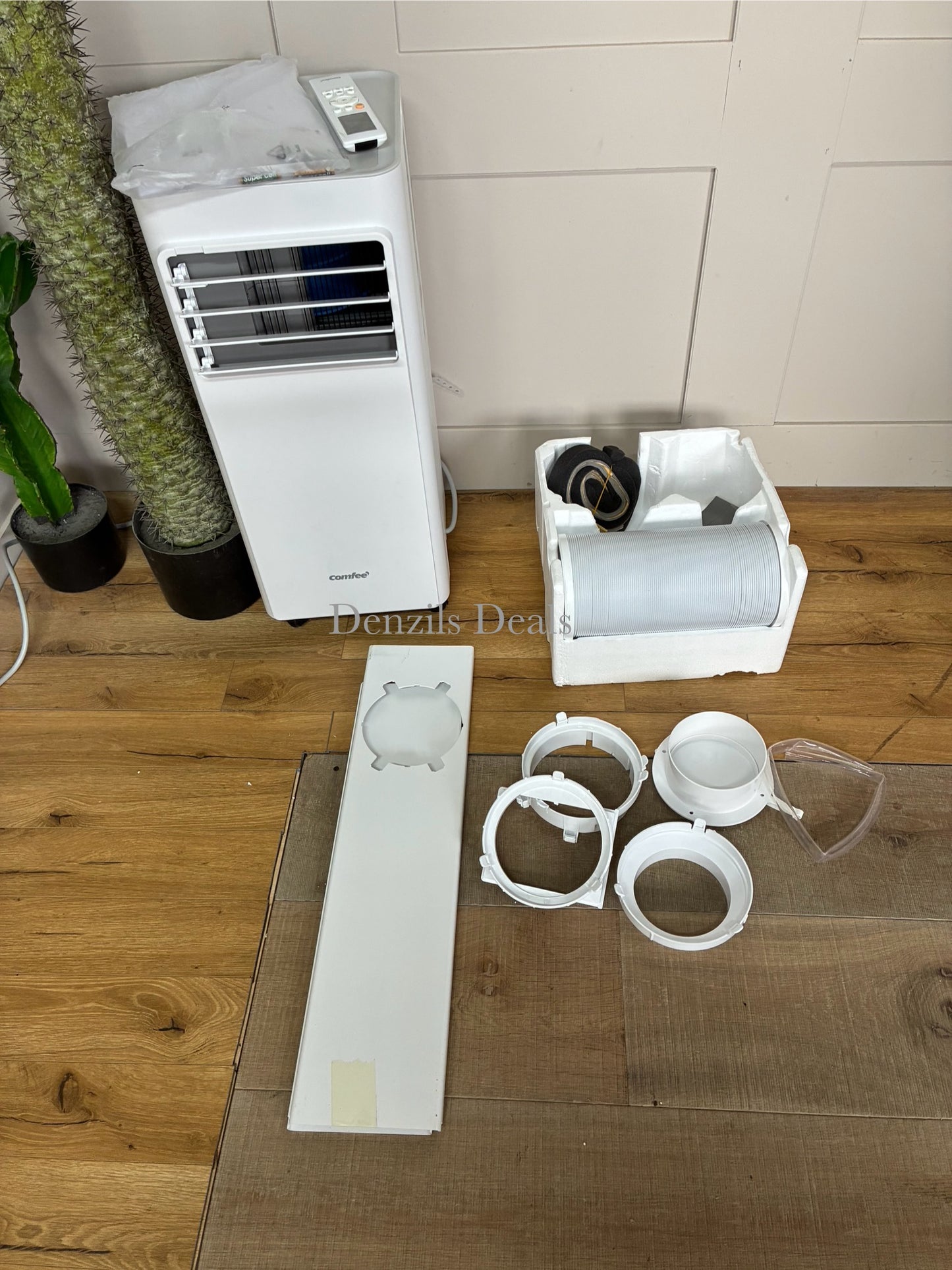 COMFEE 7000 BTU Portable Air Conditioner App Control with Dehumidifier & Fan
