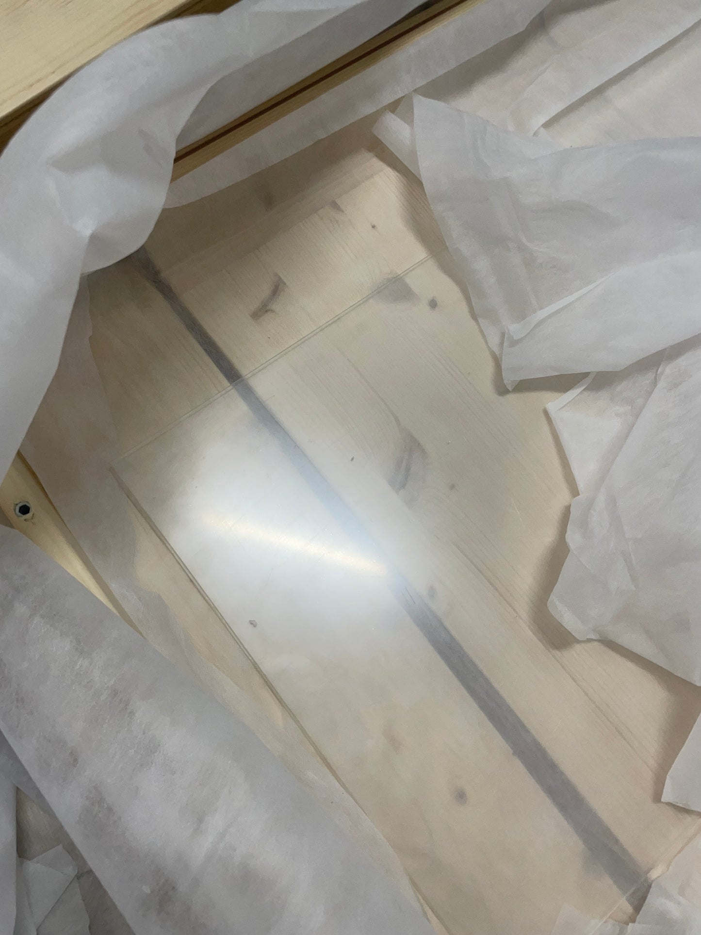 Baby Cot Bed, Natural By Sazy, Suitable From Birth To 18months+ In New Condition