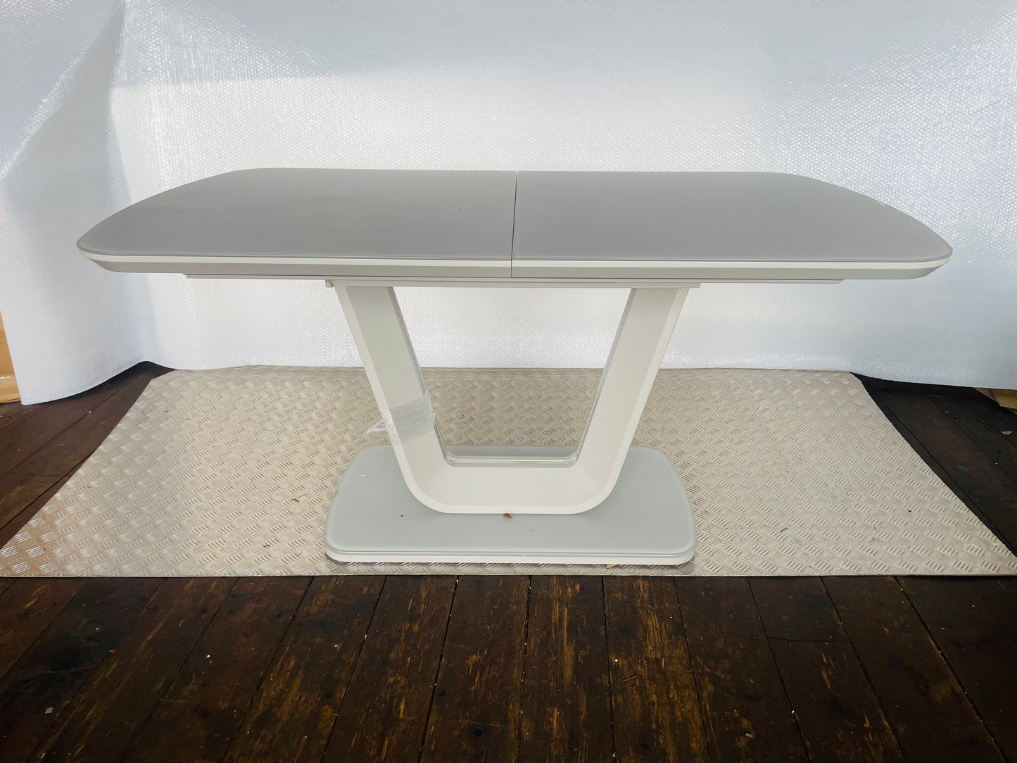 VIDA LIVING Lazzaro Dining Table Ext. Light Grey Matt 160-200cm